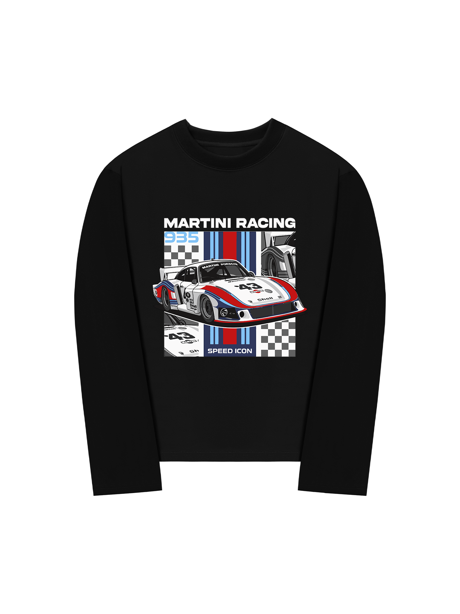 Áo Thun Dài Tay Porsche 935 Martini Racing
