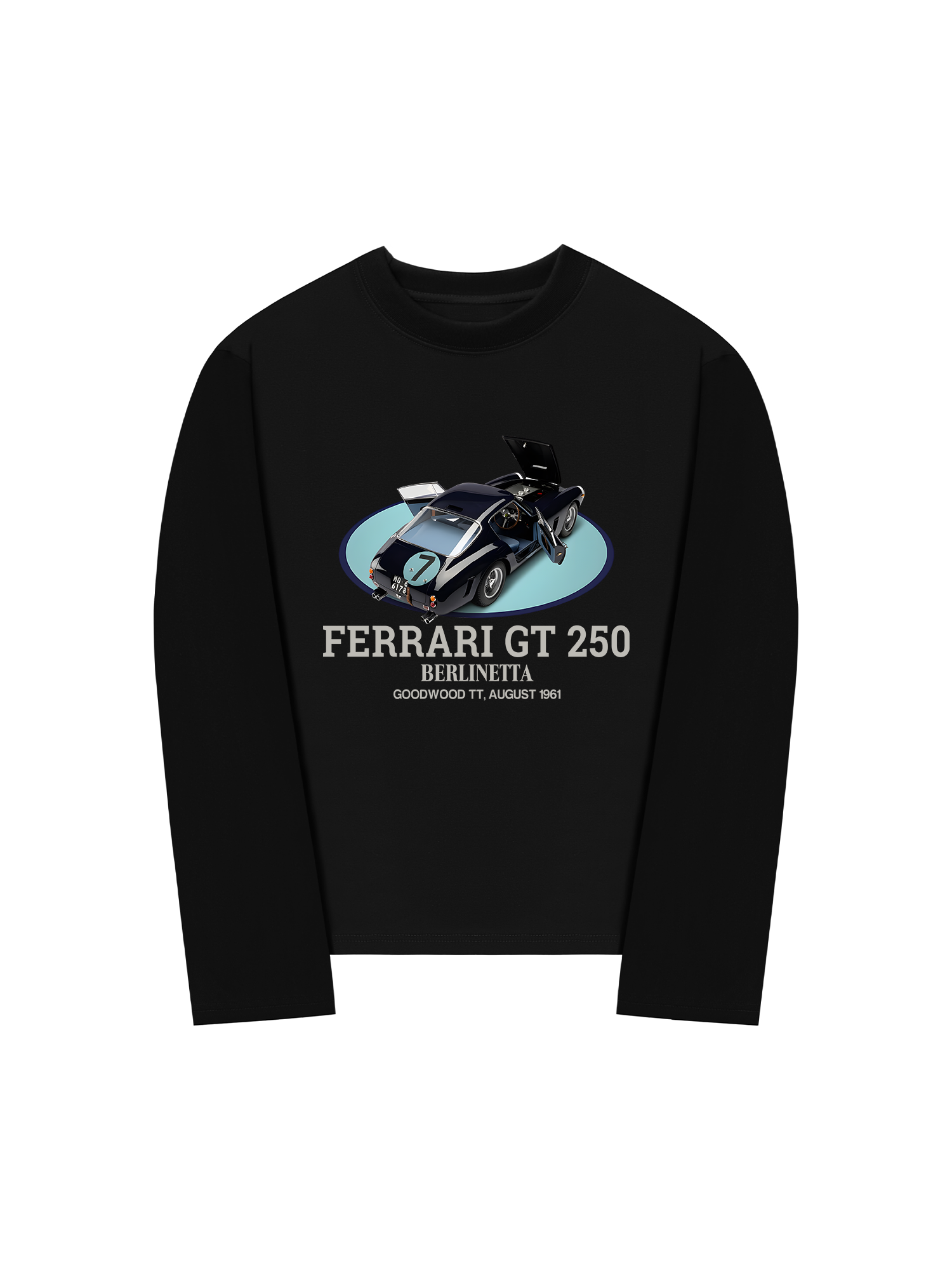 Áo Thun Dài Tay Ferrari Berlinetta Goodwood