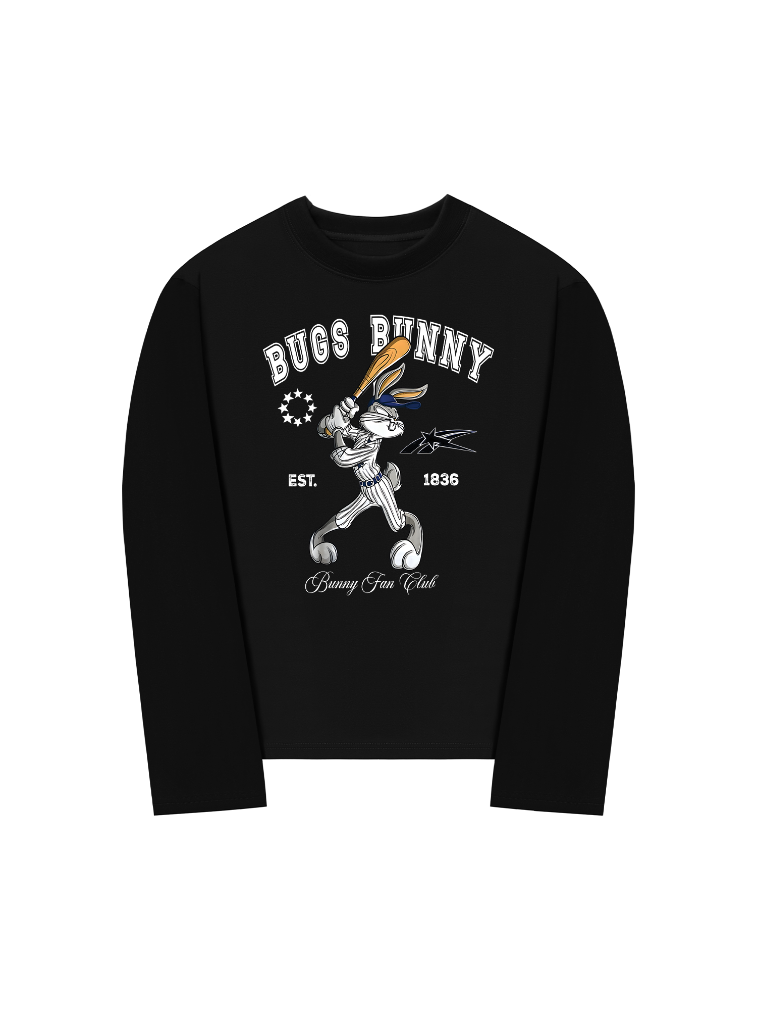 Áo Thun Dài Tay Baseball Bugs Bunny