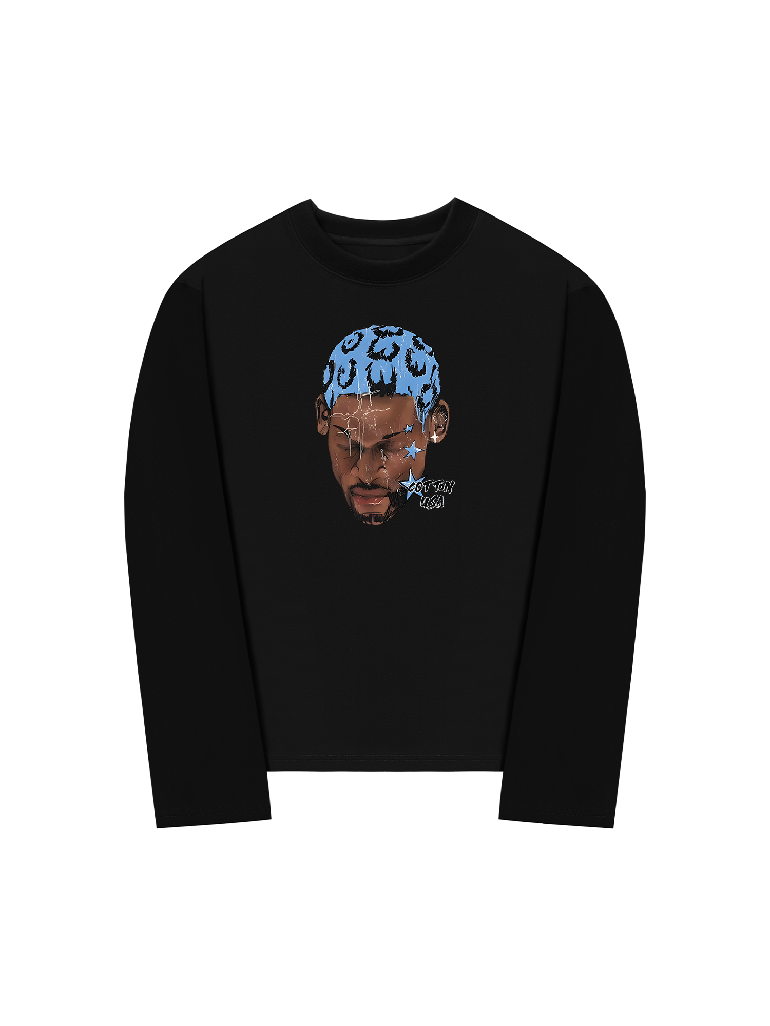 Áo Thun Dài Tay Rapper Rodman Bad As I Wanna Be