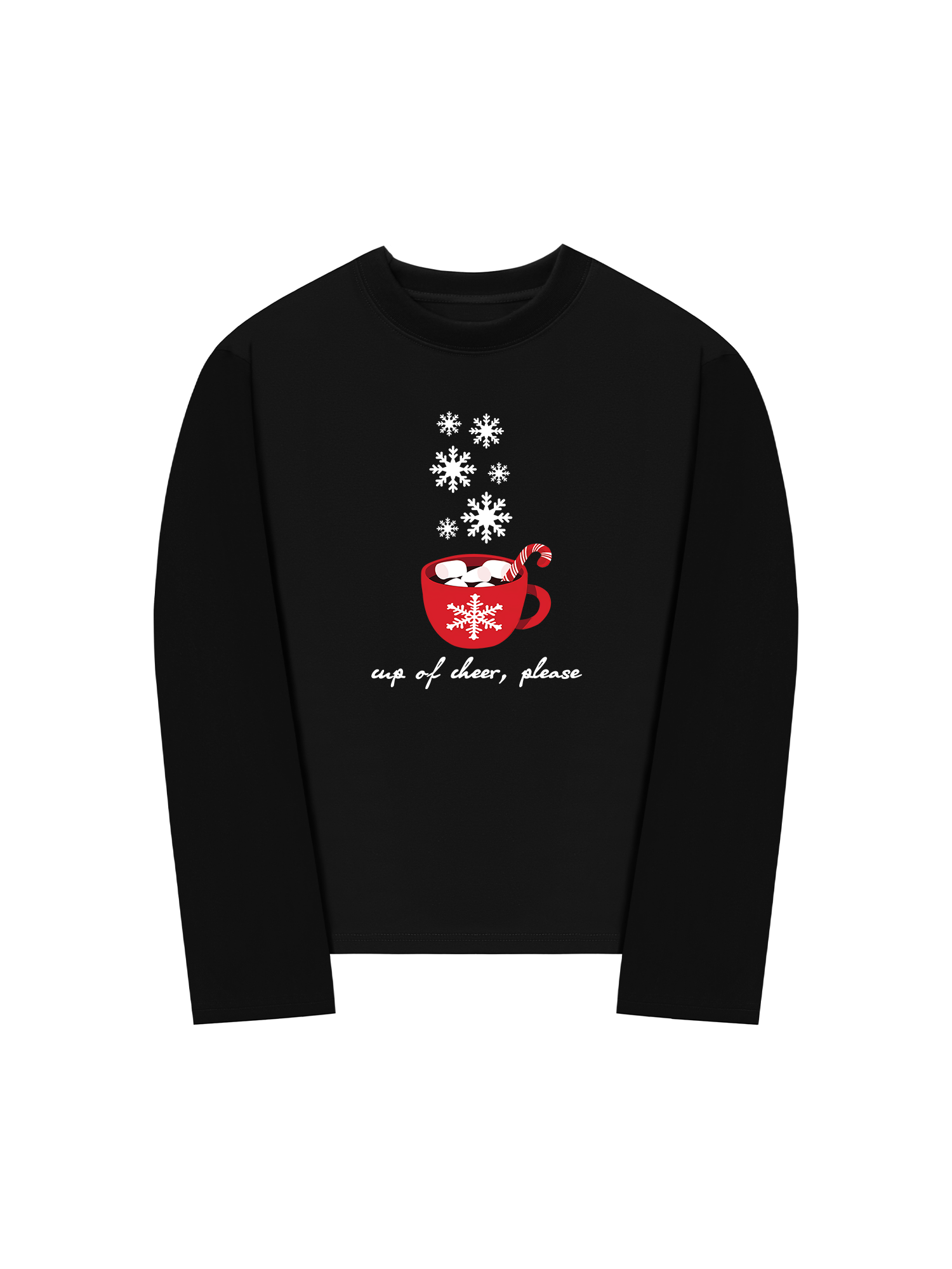 Áo Thun Dài Tay Holiday Cup Of Cheer