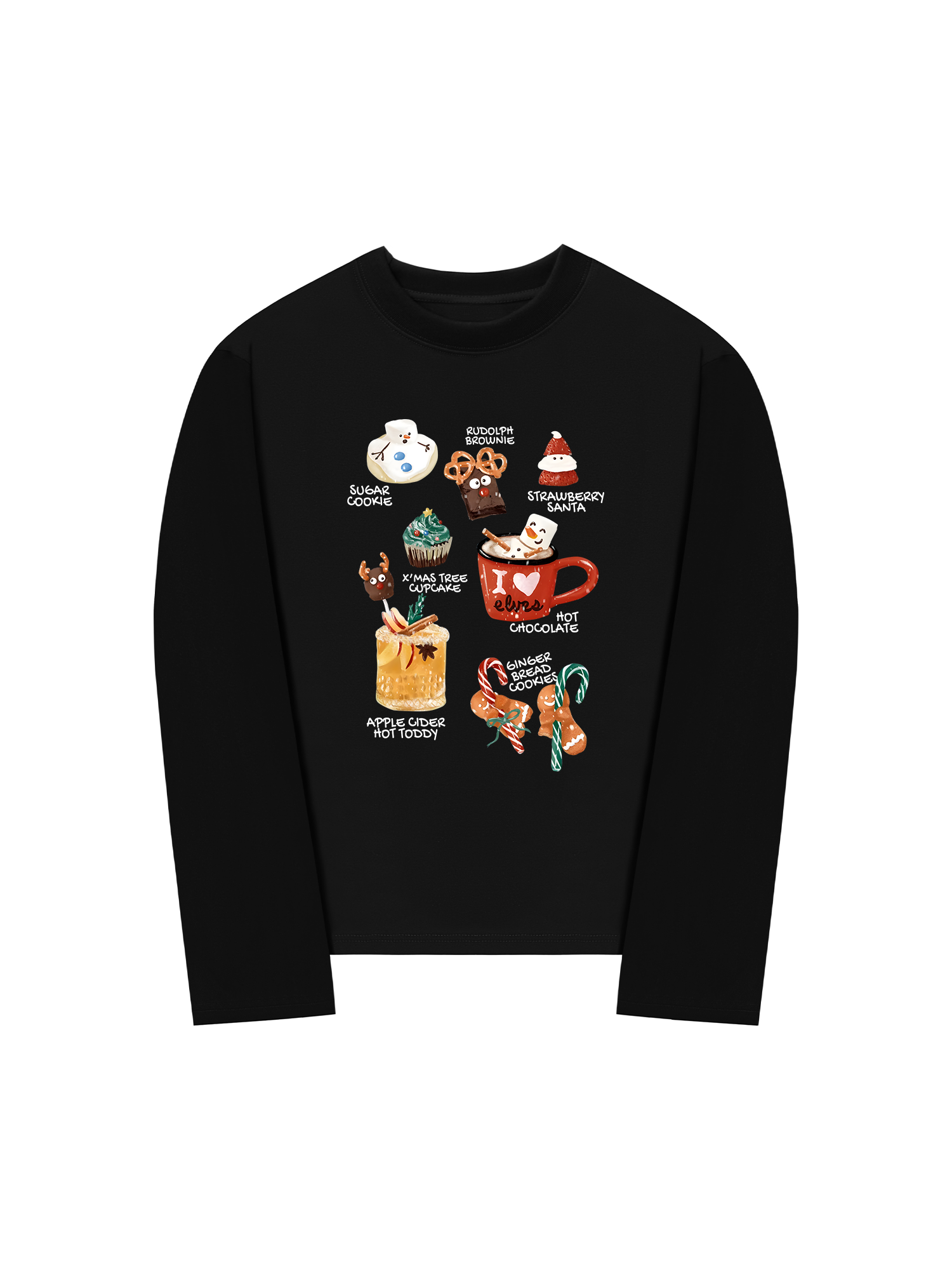 Áo Thun Dài Tay Dessert Wonderland