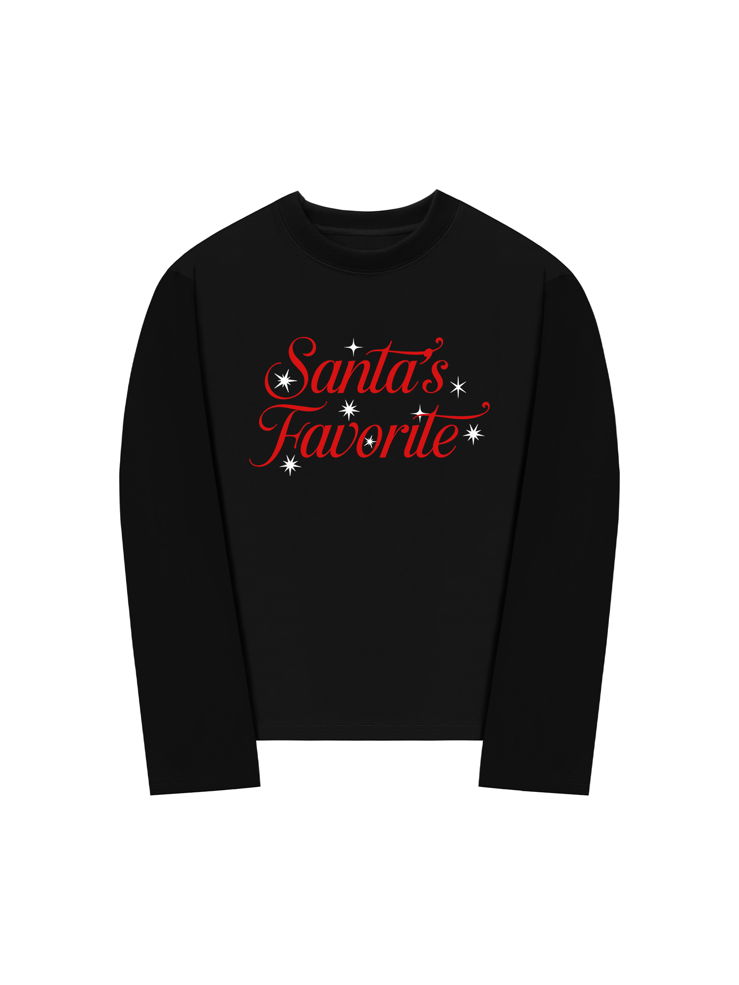 Áo Thun Dài Tay Santa_s Favorite