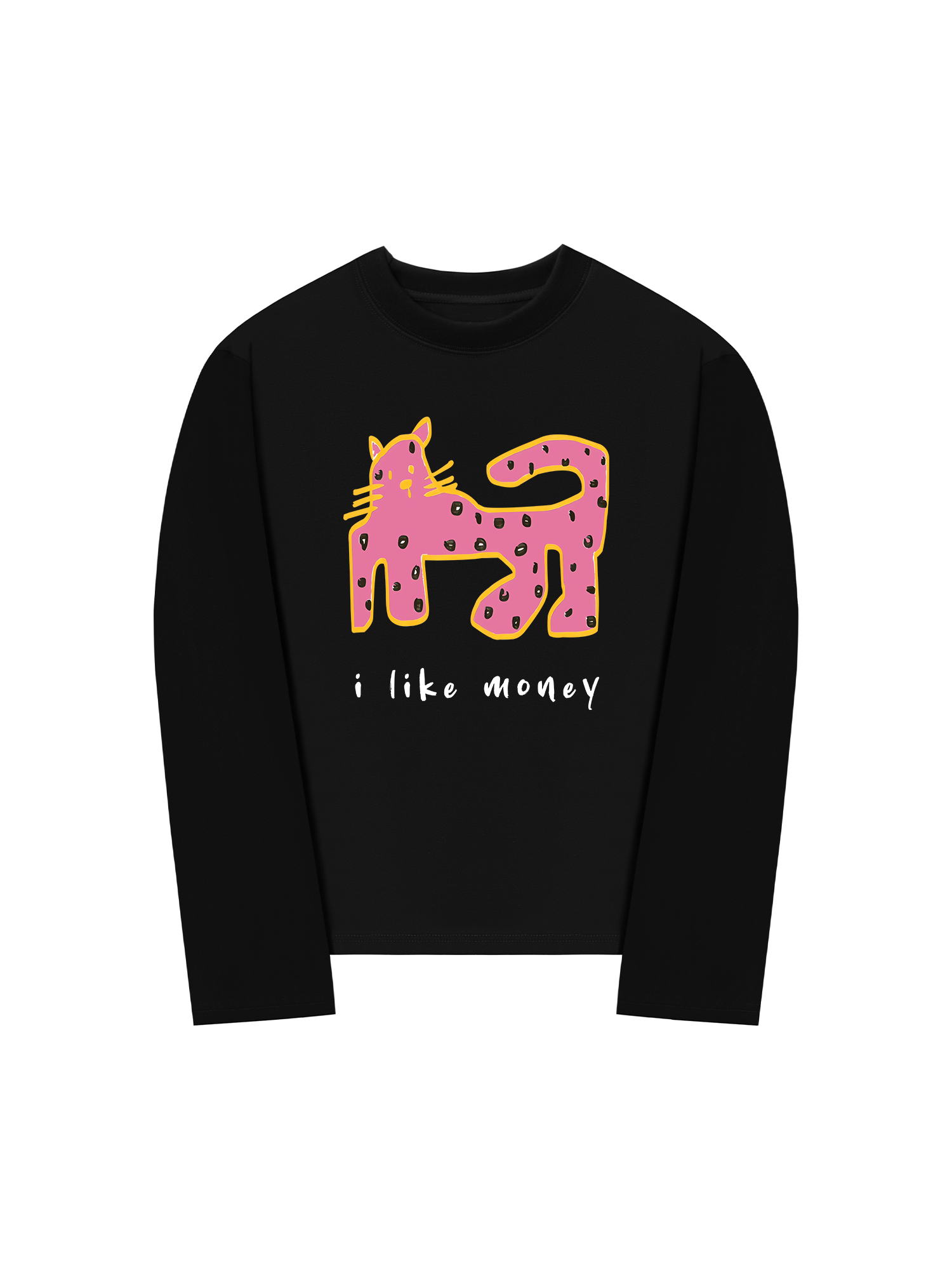 Áo Thun Dài Tay Cozy Day I Like Money