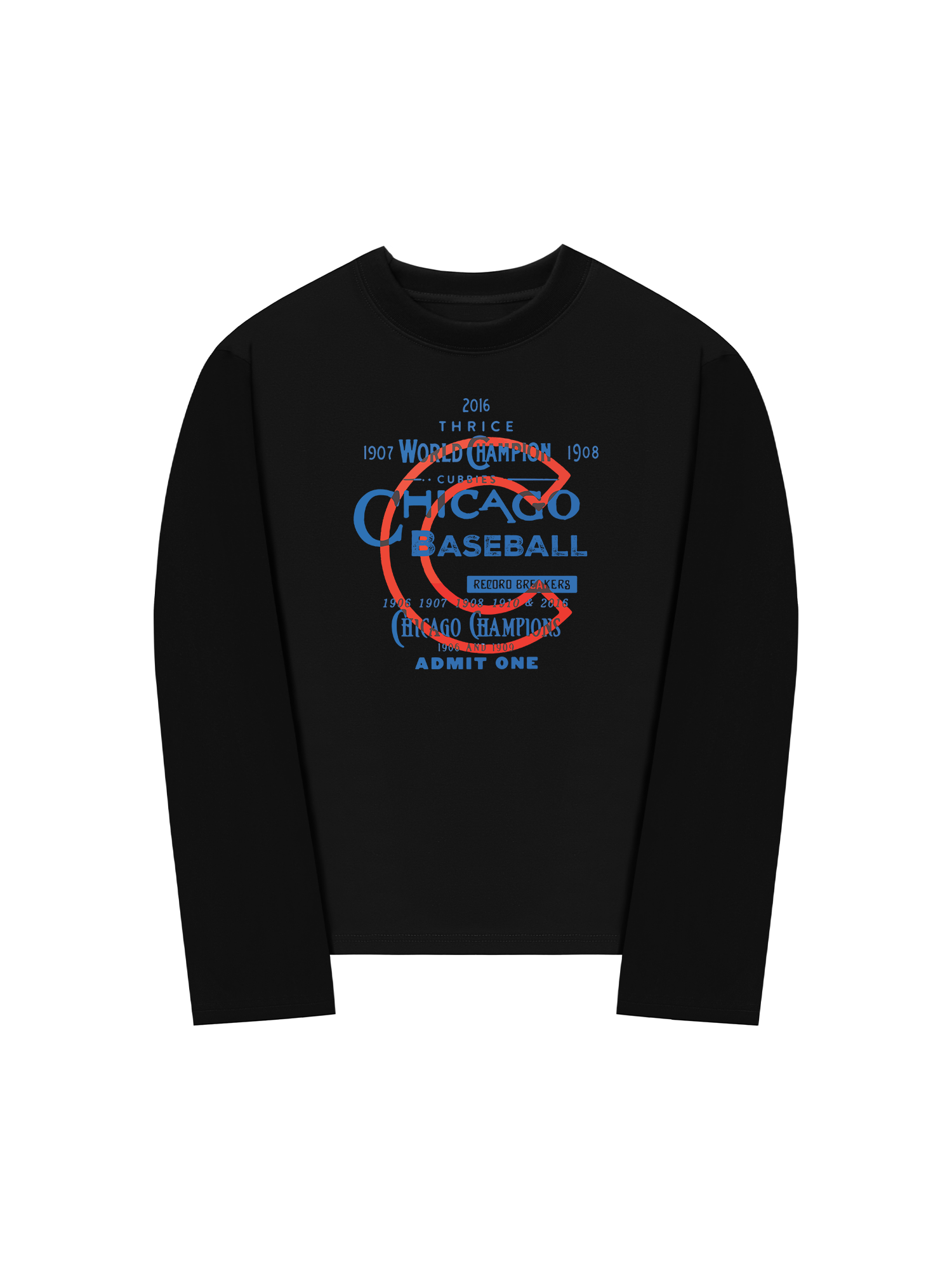 Áo Thun Dài Tay Chicago Cubs