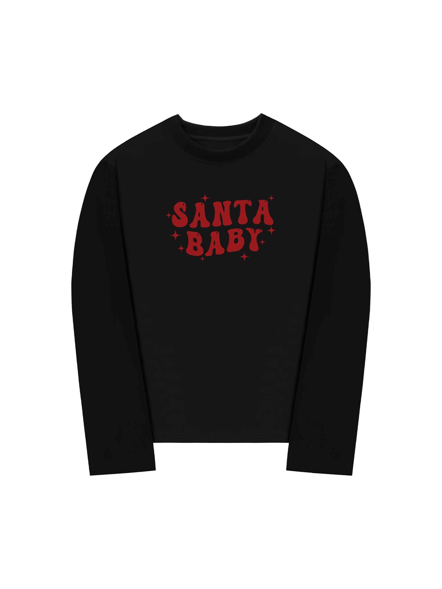 Áo Thun Dài Tay Santa Baby