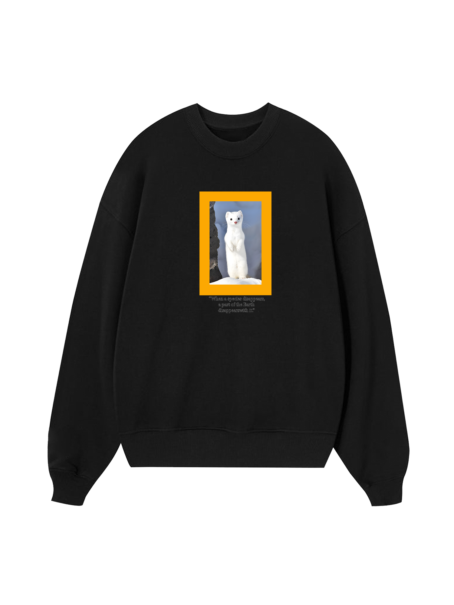 Wild Life When A Species Disappears Sweater