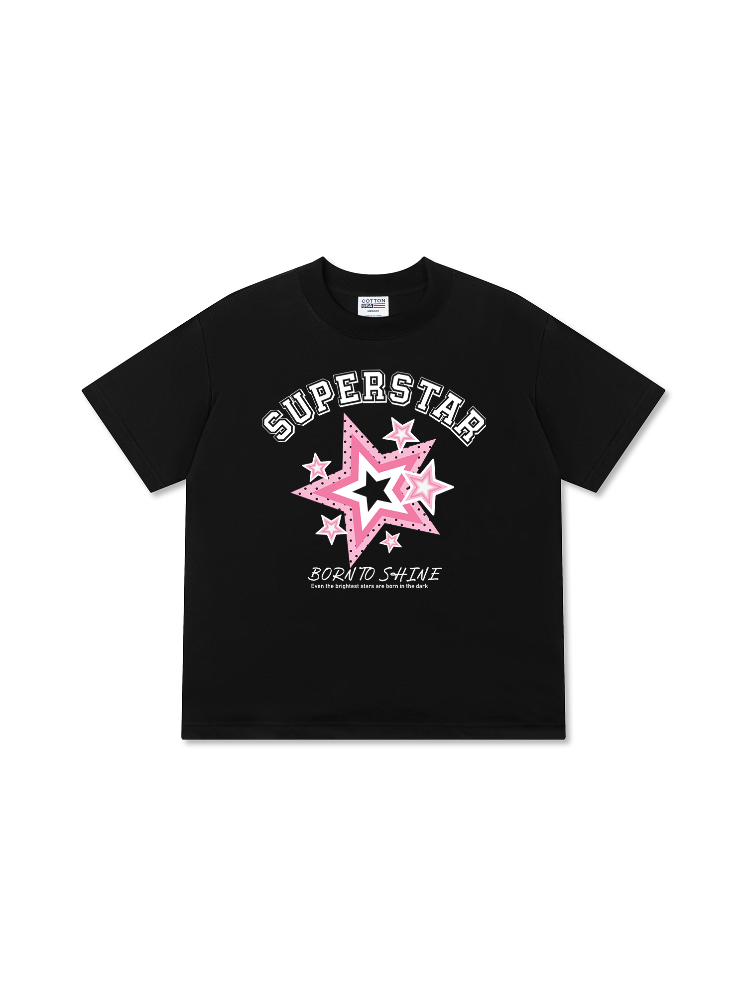 Áo Thun Relaxed Fit Dotty Mood Super Star