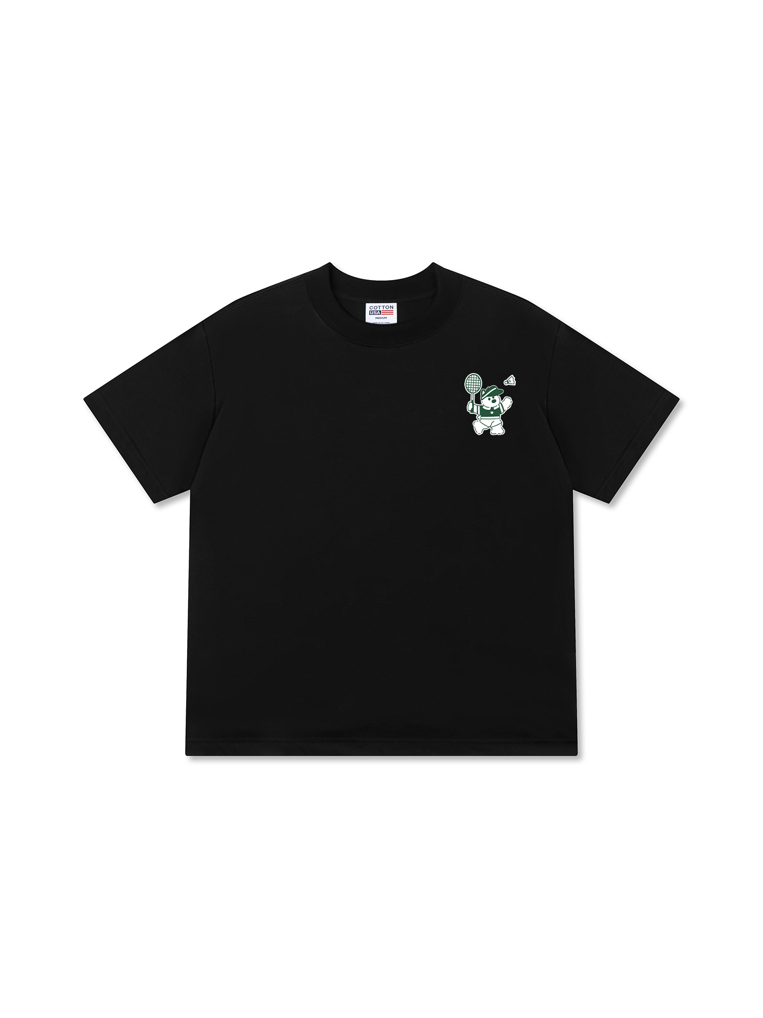 Áo Thun Relaxed Fit Badminton Club Green