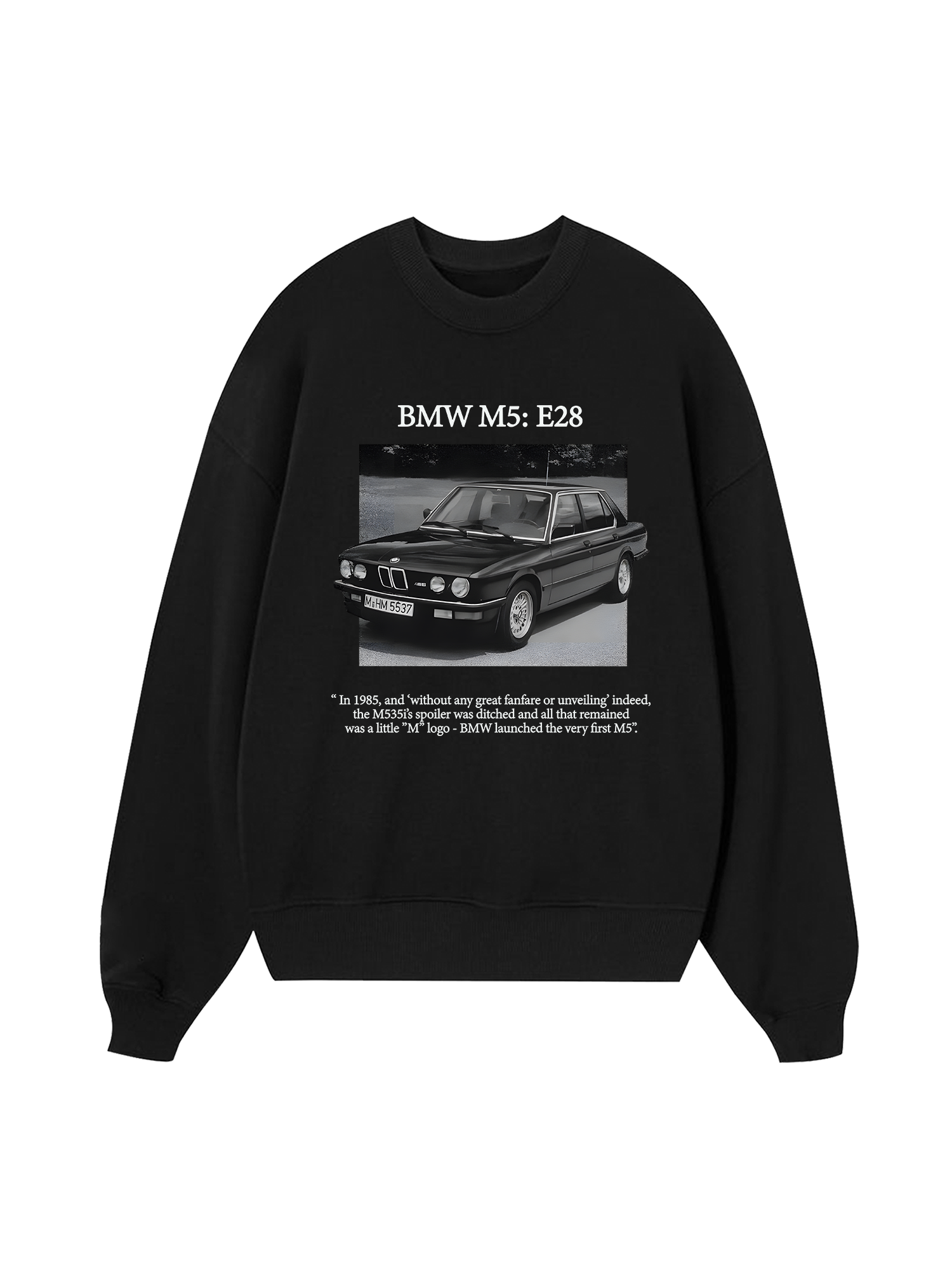 BMW M5 E28 Sweater