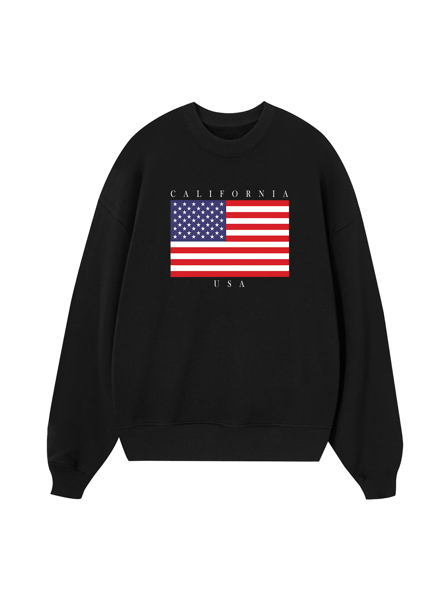 USA California Basic Style Sweater