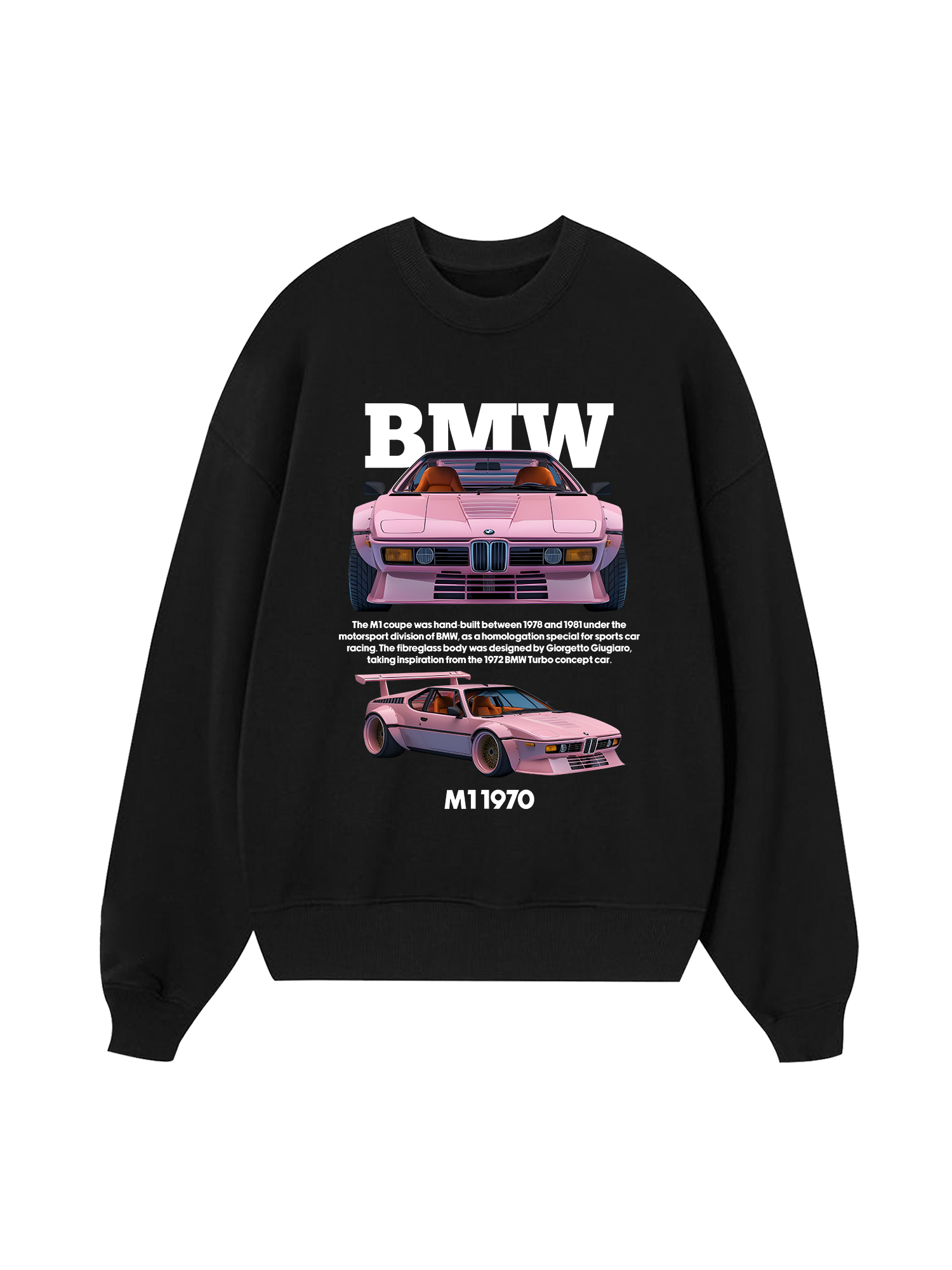 BMW M1 Pink Sweater