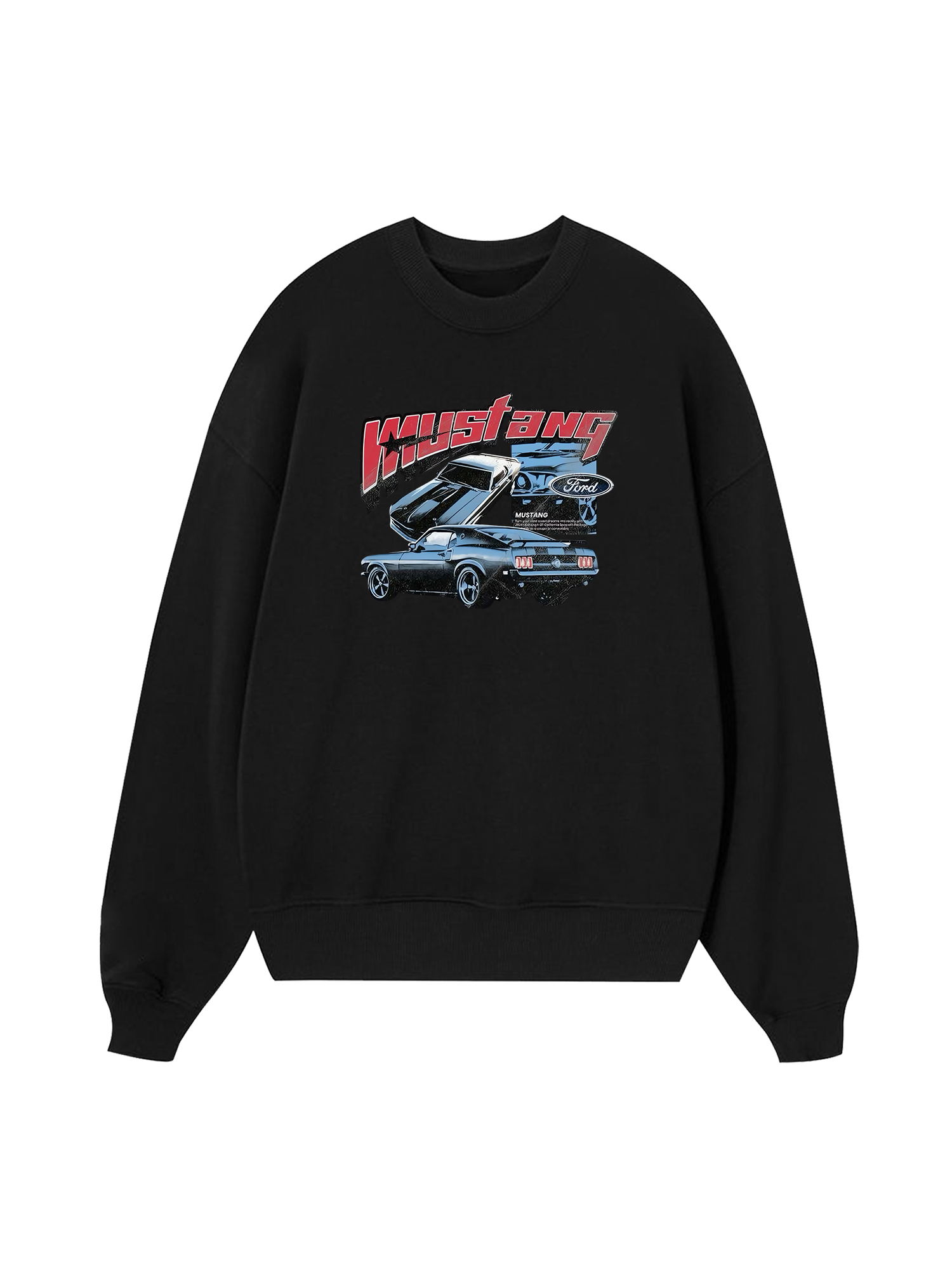 Ford Vintage Blue Sweater
