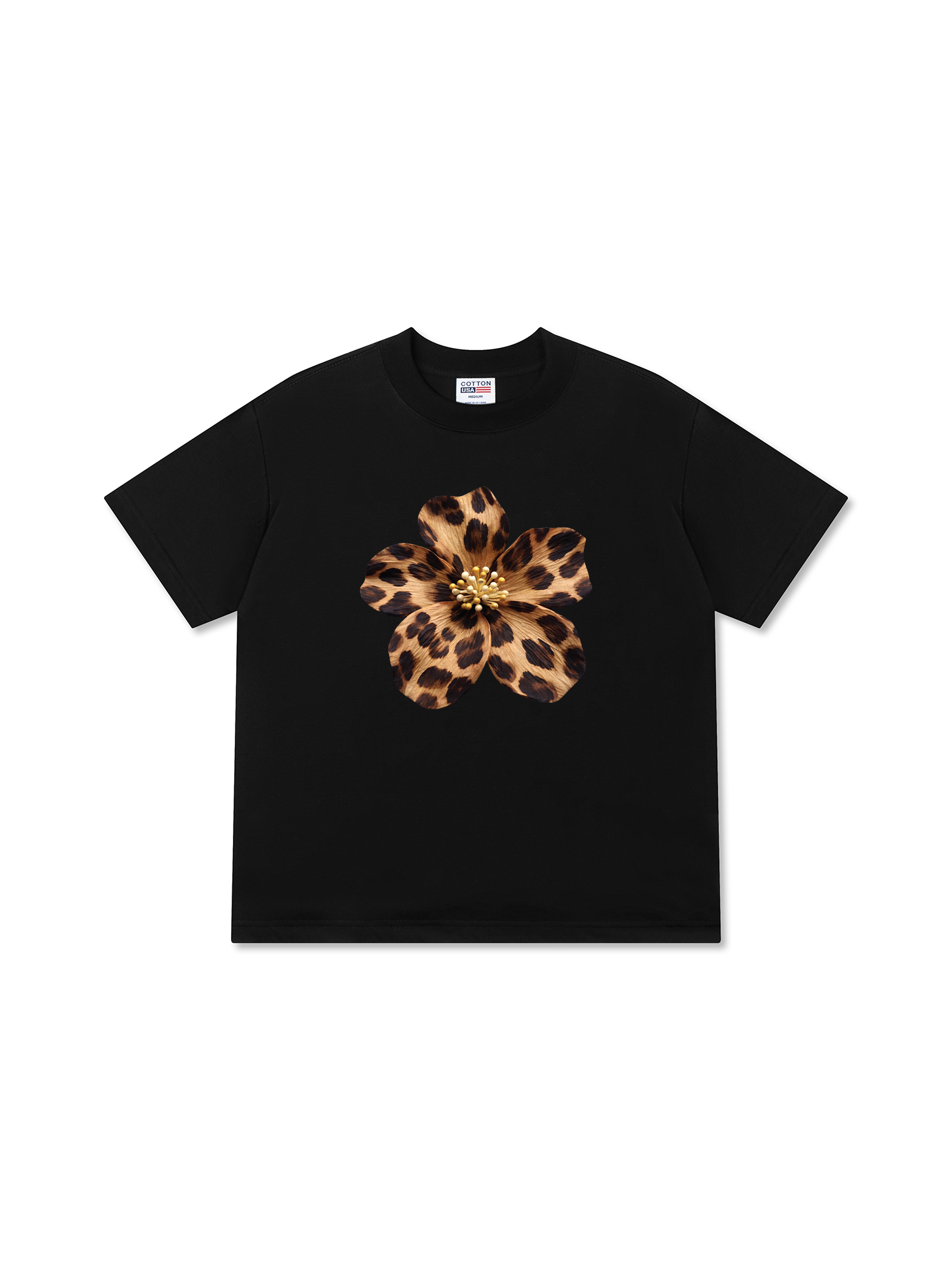 Áo Thun Relaxed Fit Urban Leopard Safari Spotted Petals