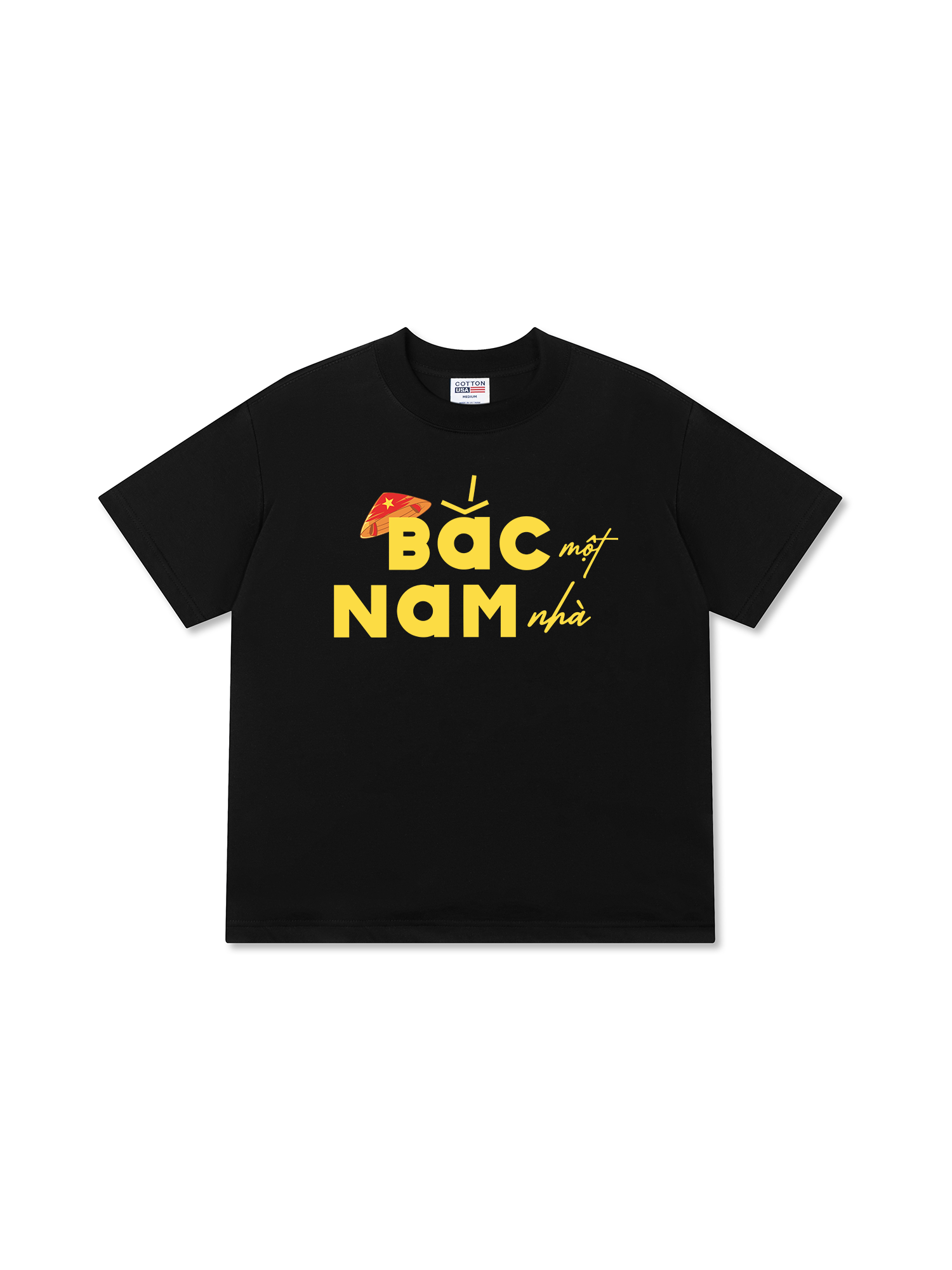 Áo Thun Relaxed Fit Bắc Nam Một Nhà