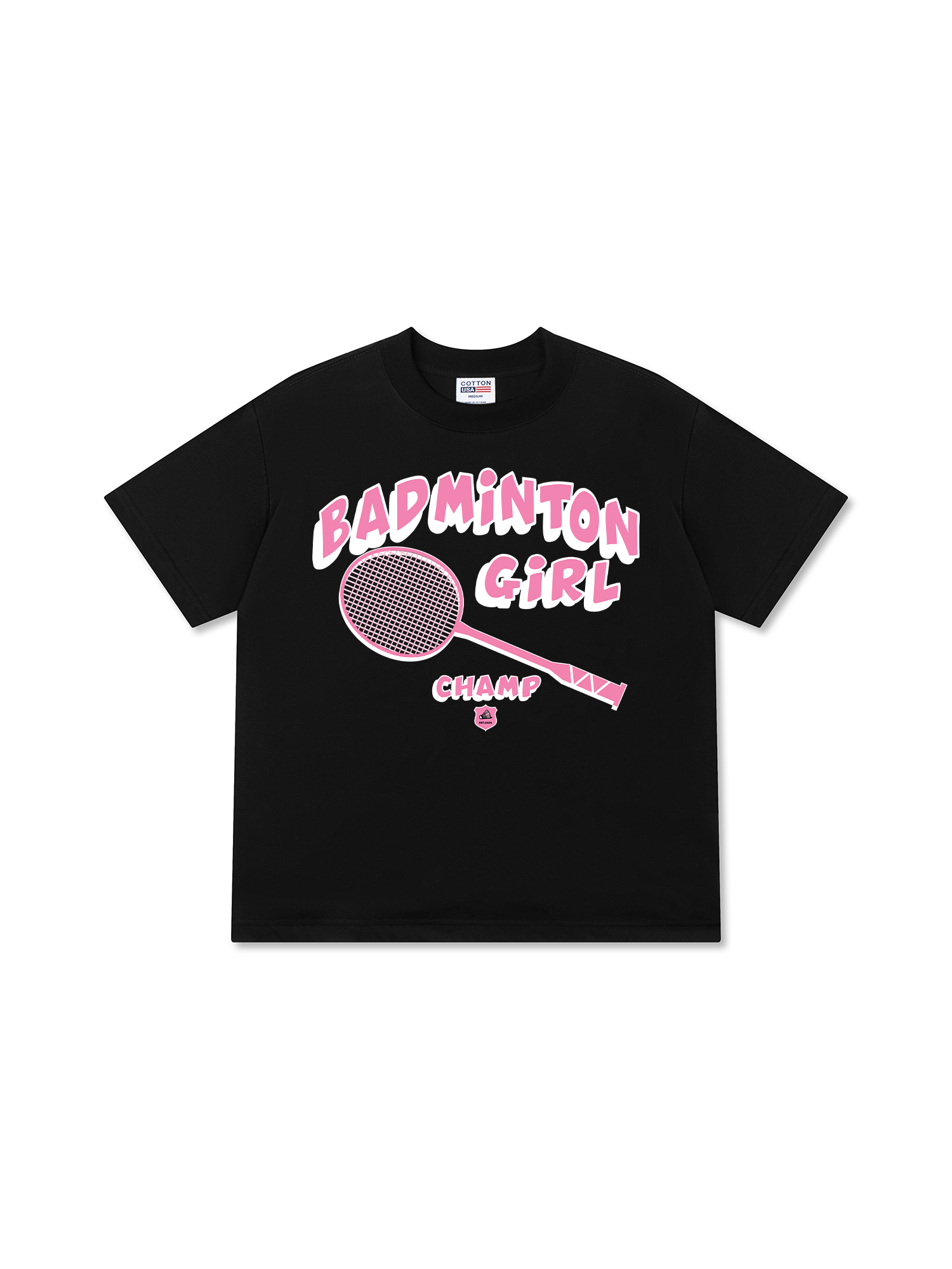 Áo Thun Relaxed Fit Badminton Girl
