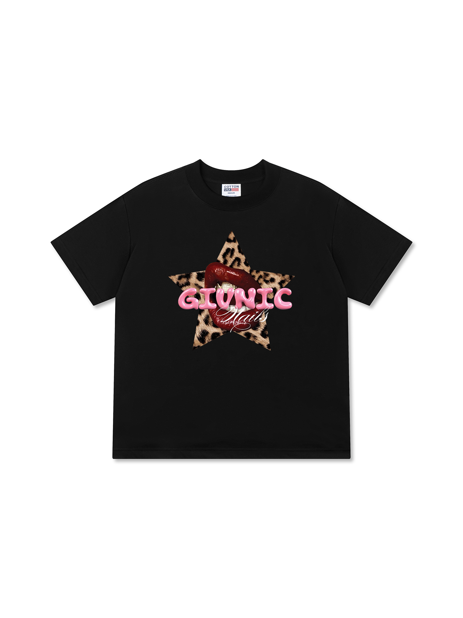 Áo Thun Relaxed Fit Urban Leopard Giunic