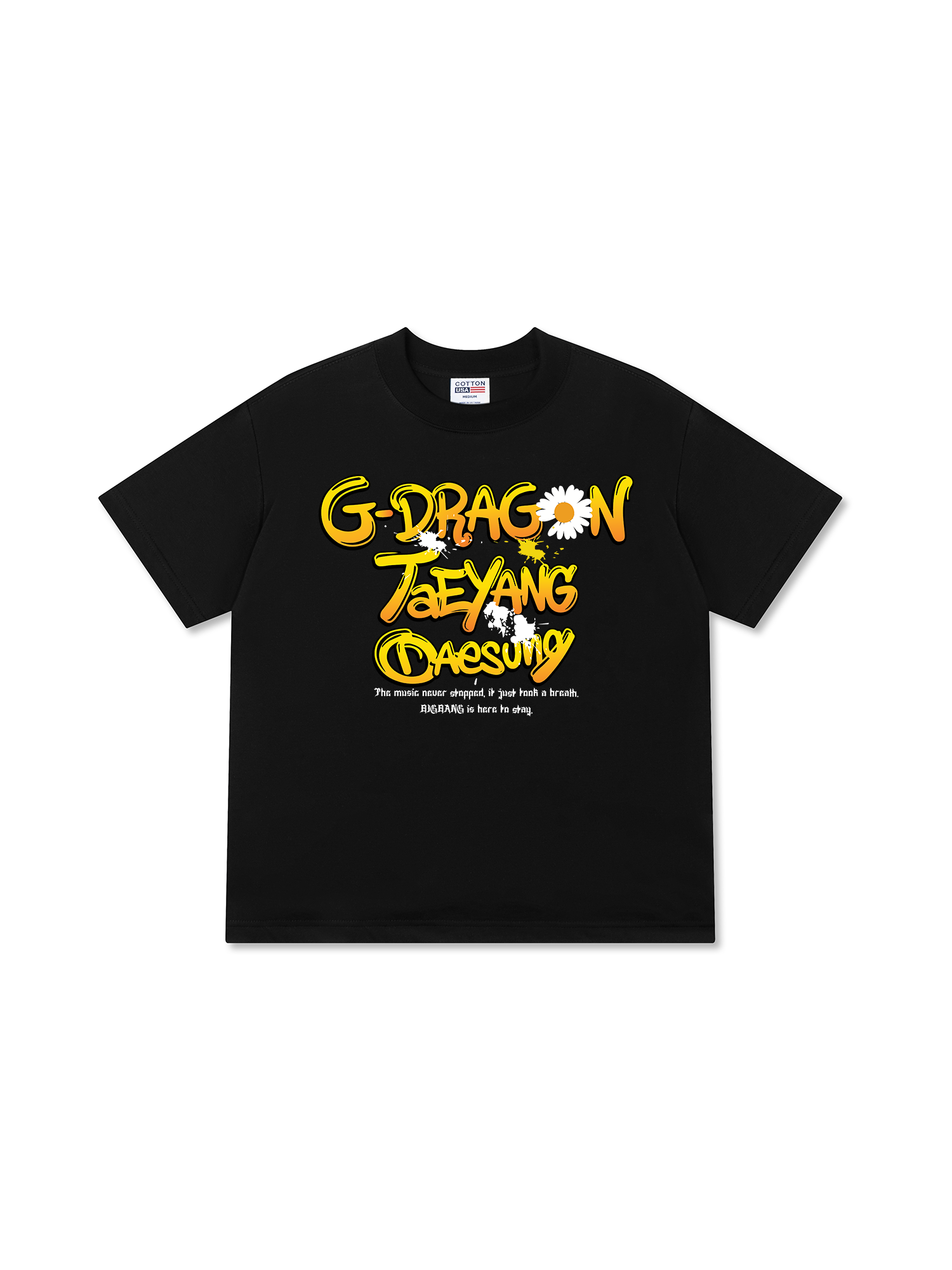 Áo Thun Relaxed Fit Idol Gdragon Taeyang Daesung