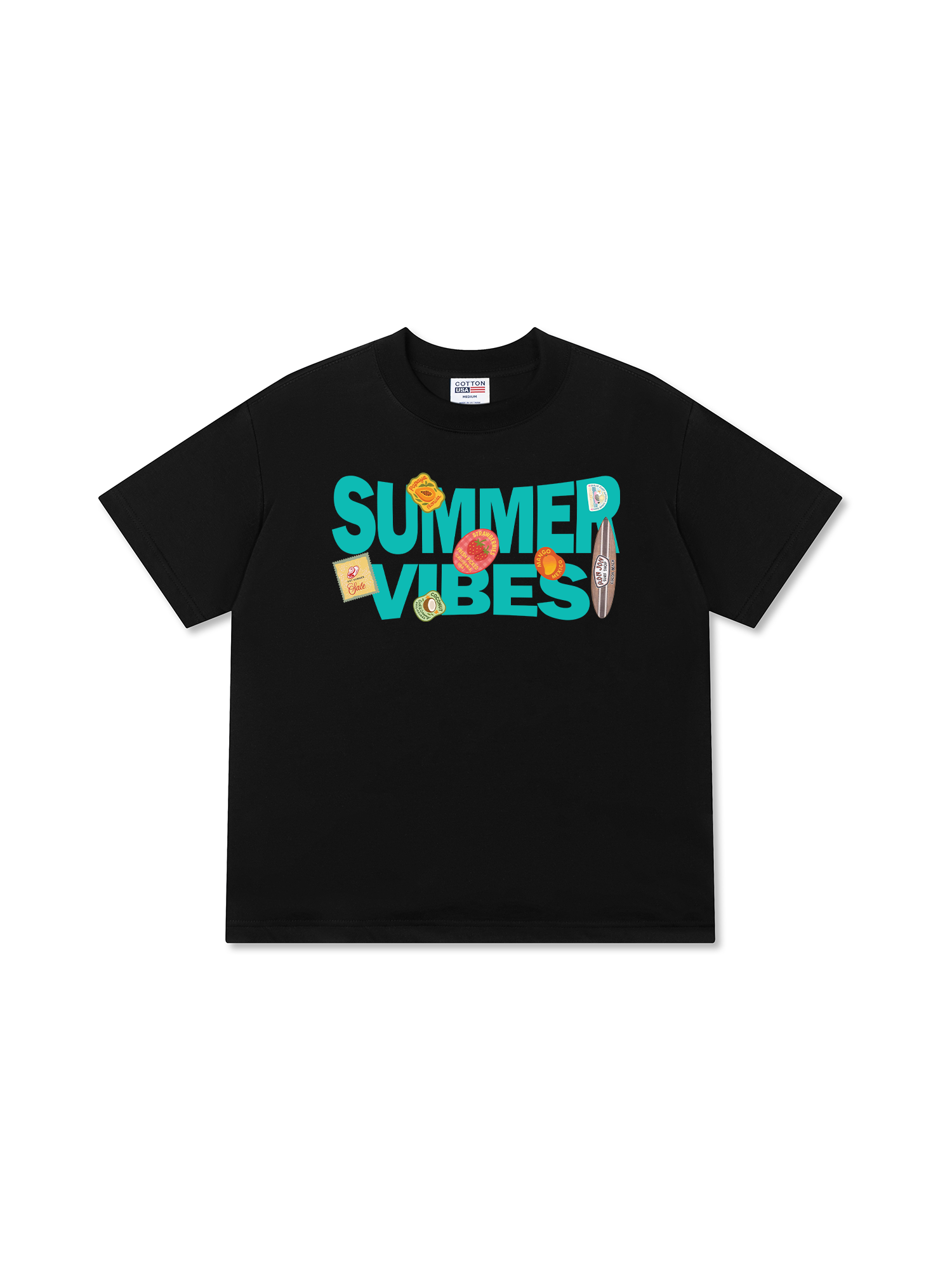 Áo Thun Relaxed Fit Tropical Summer Vibes