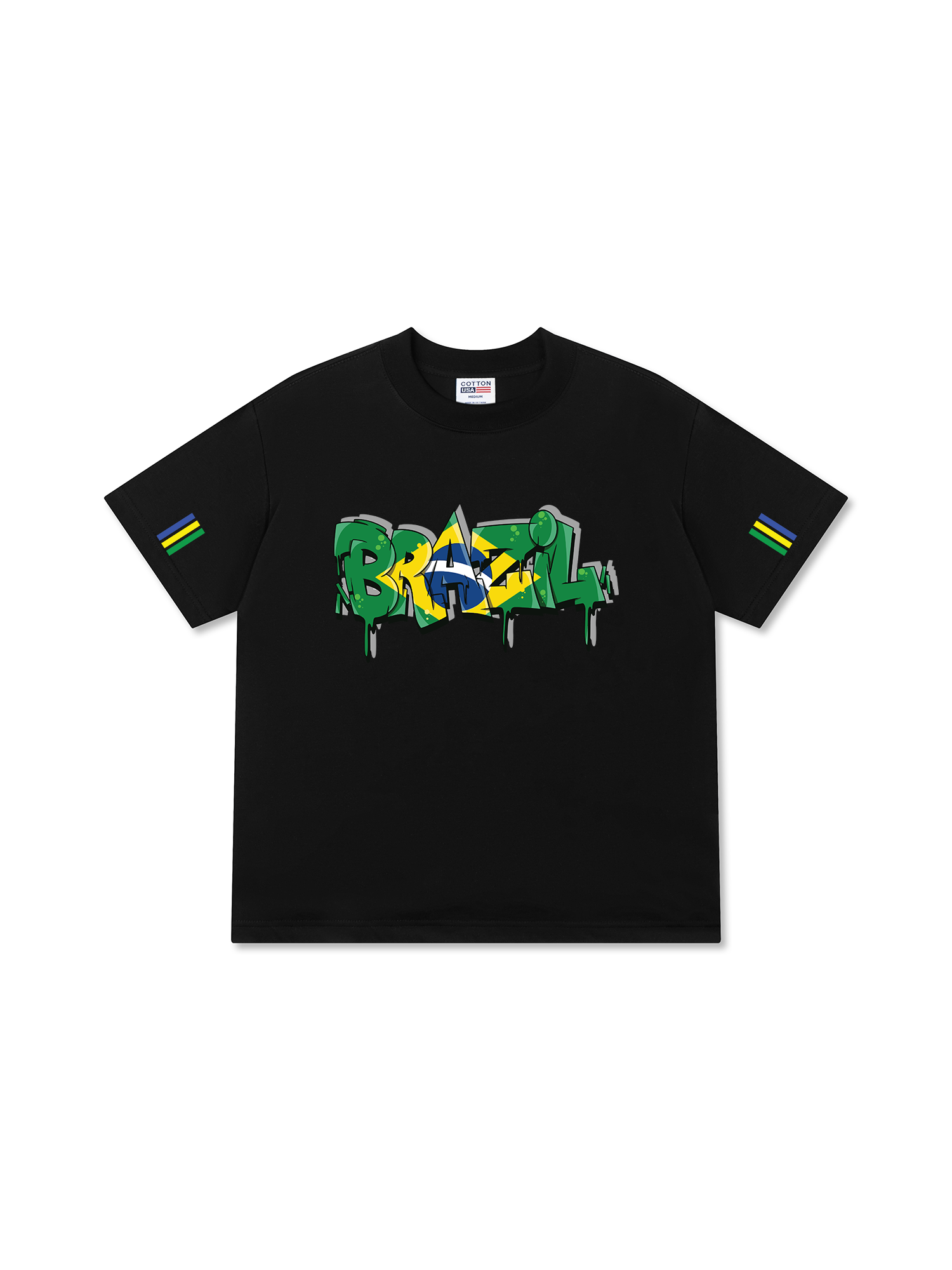 Áo Thun Relaxed Fit Soccer Soccer Brazil