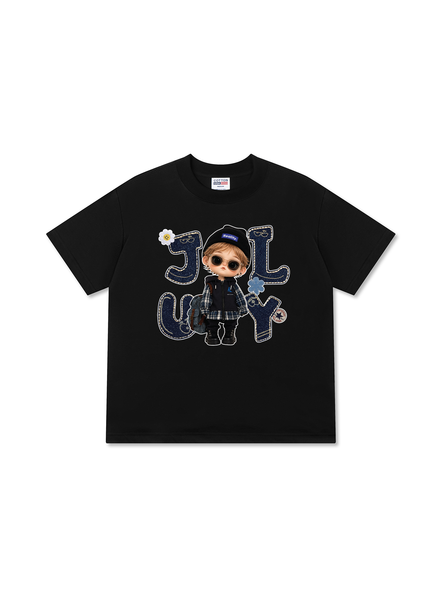 Áo Thun Relaxed Fit Cute Gang July