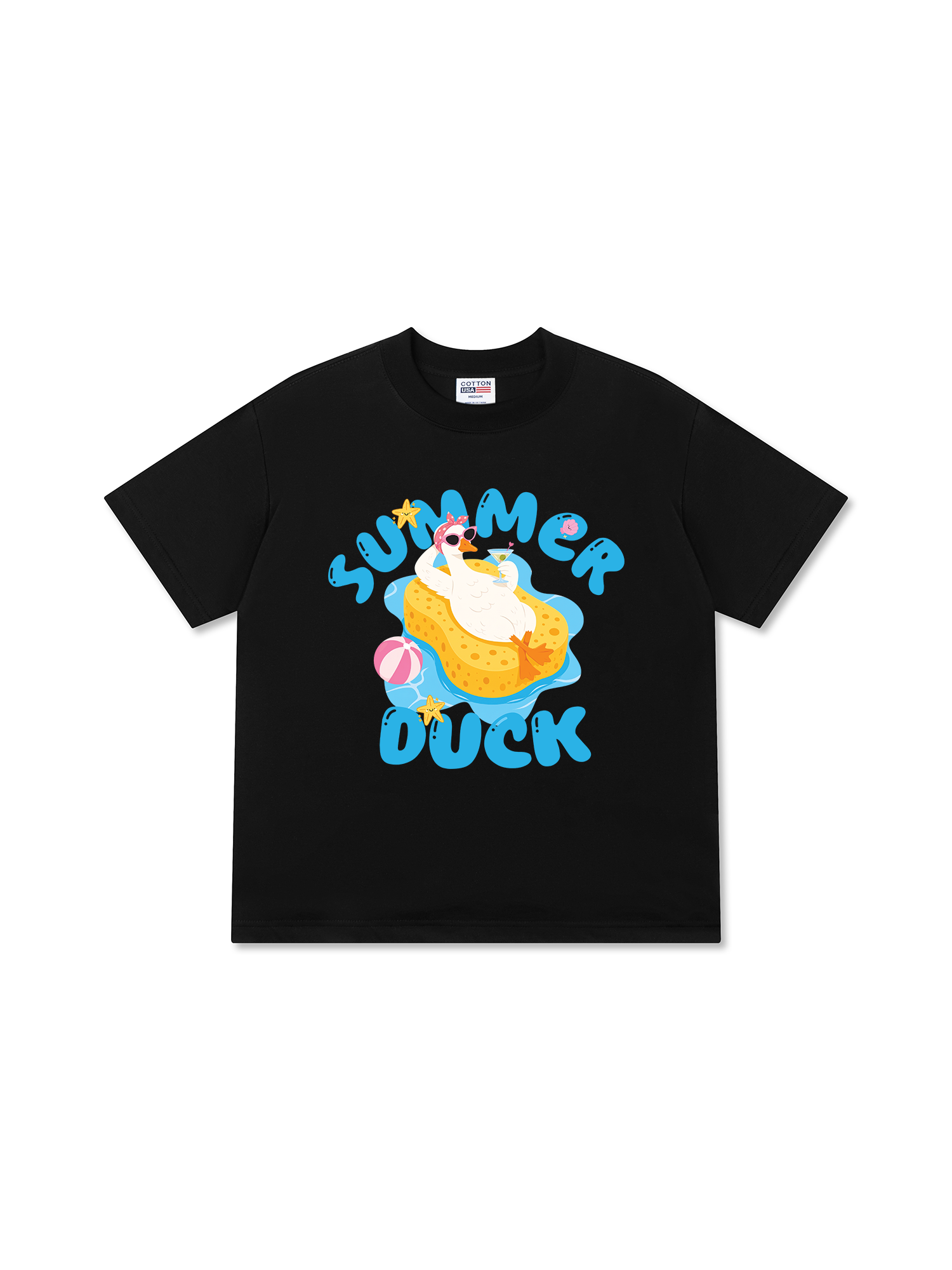 Áo Thun Relaxed Fit Farm Summer Duck