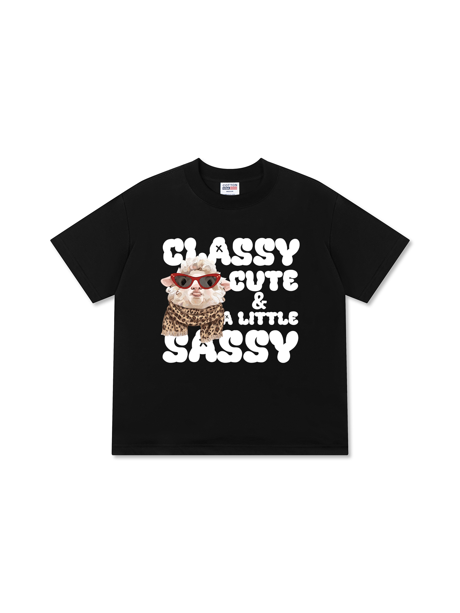 Áo Thun Relaxed Fit Farm Classy, Cute & A Little Sassy