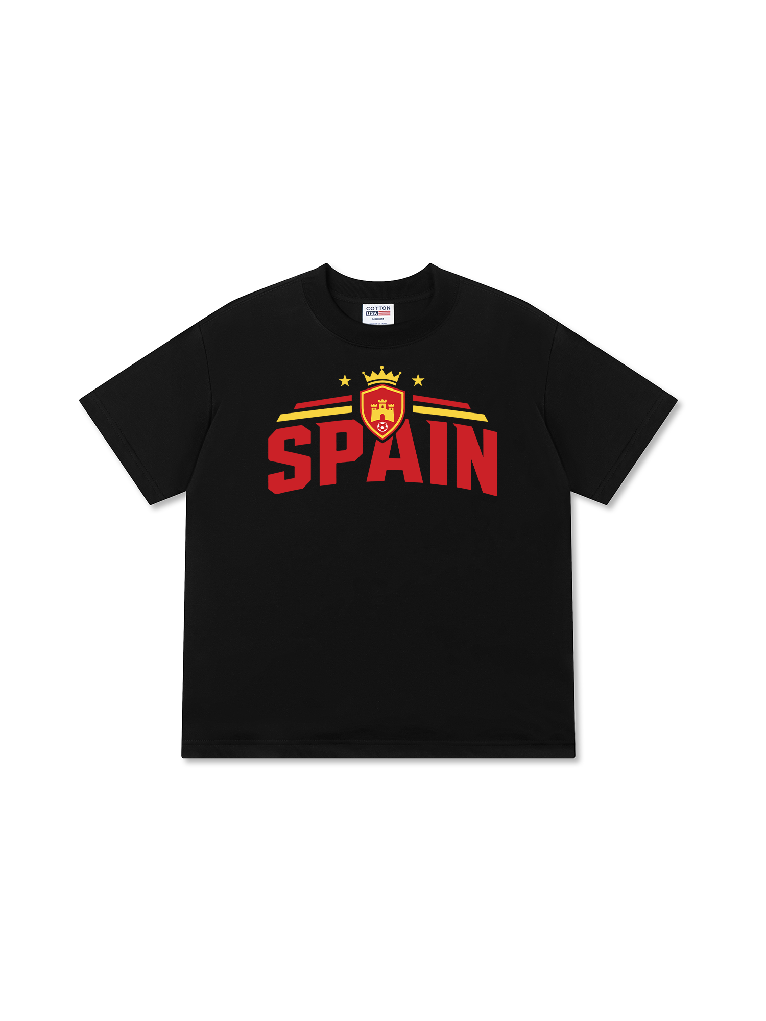 Áo Thun Relaxed Fit Soccer Spain Play With Pasion