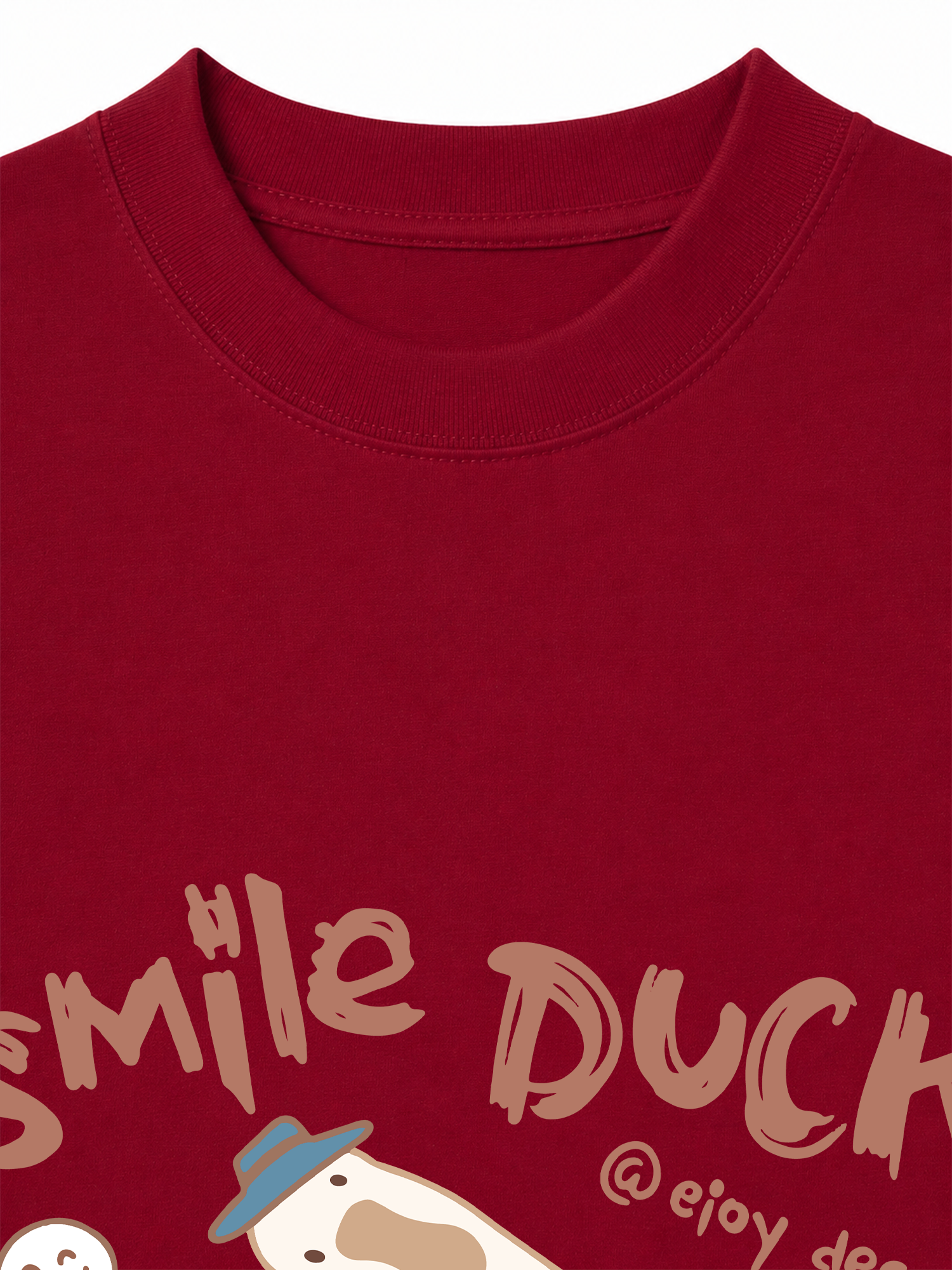 Áo Thun Relaxed Fit Farm Smile Duck