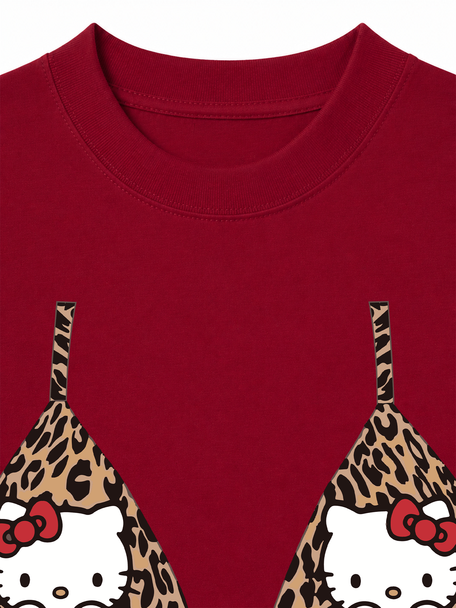 Áo Thun Relaxed Fit Urban Leopard Bikini