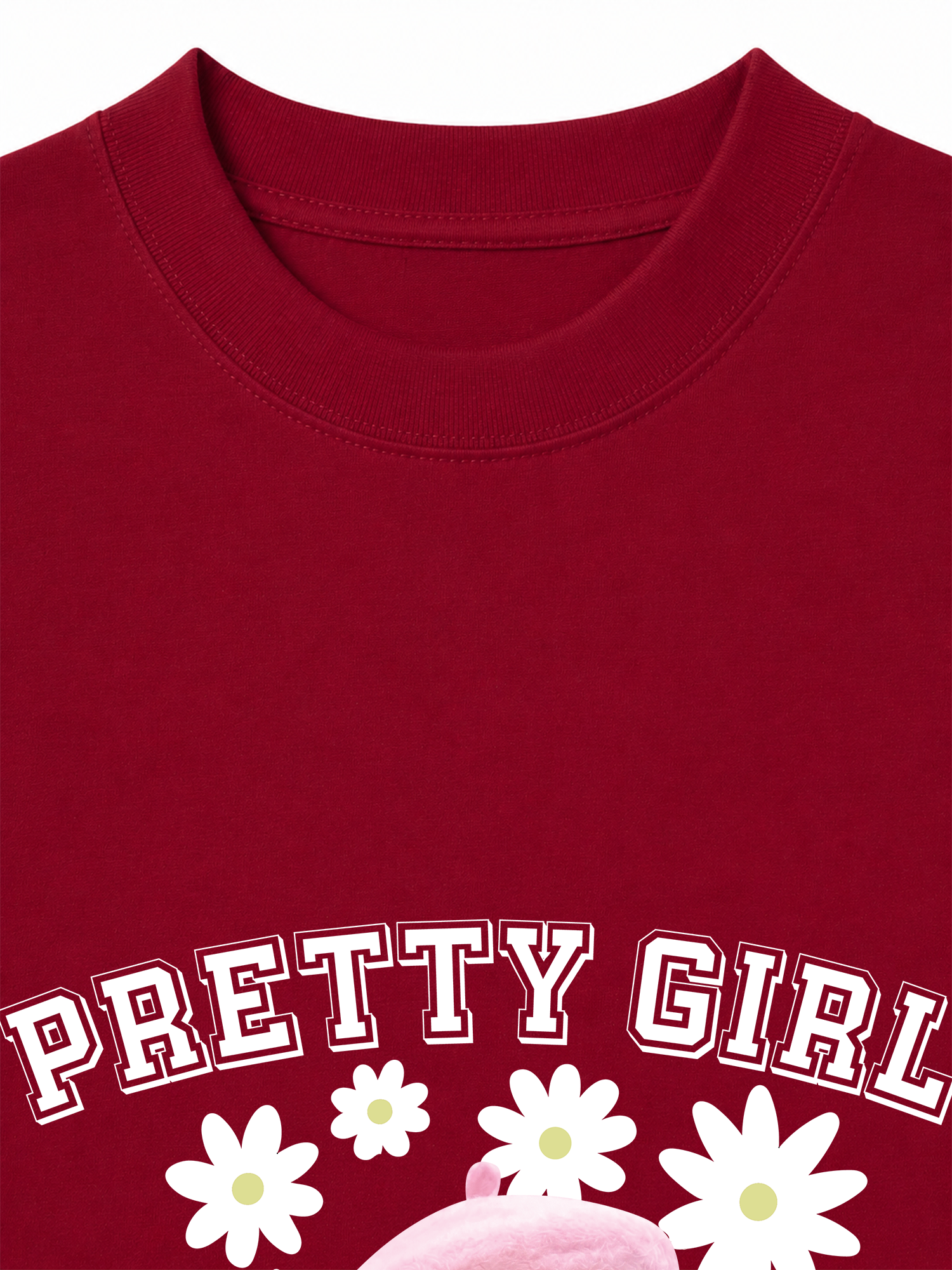 Áo Thun Relaxed Fit Cute Gang Pretty Girl