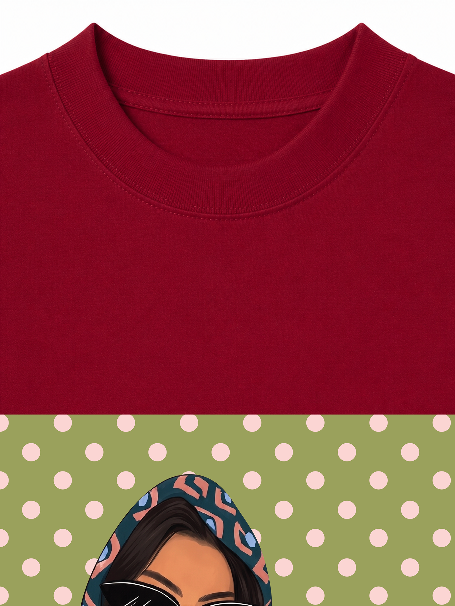 Áo Thun Relaxed Fit Farm Cool Polka Dot Duck