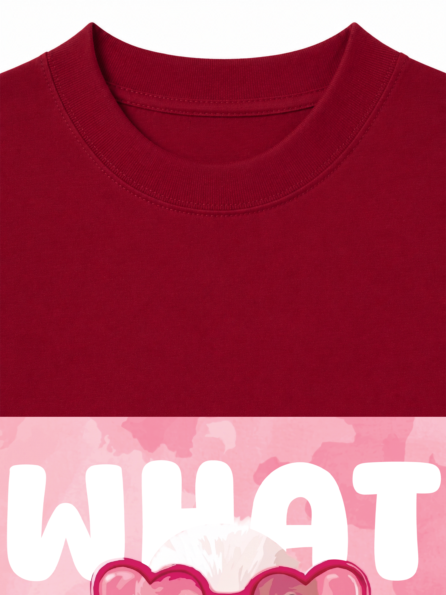 Áo Thun Relaxed Fit Farm What The Duck Pink