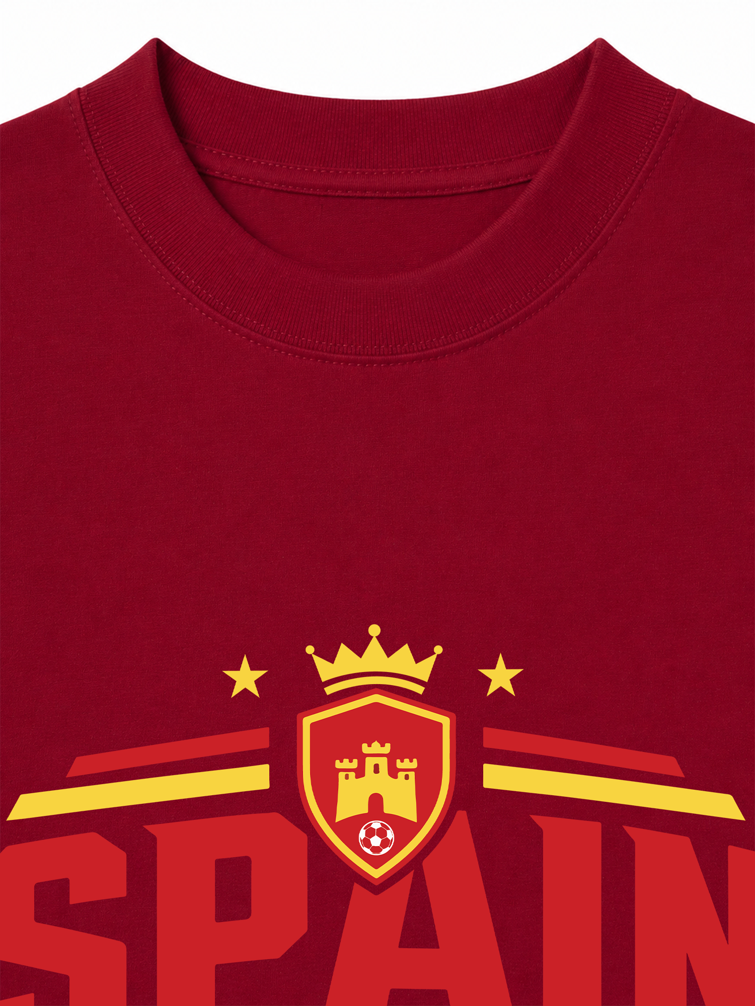 Áo Thun Relaxed Fit Soccer Spain Play With Pasion
