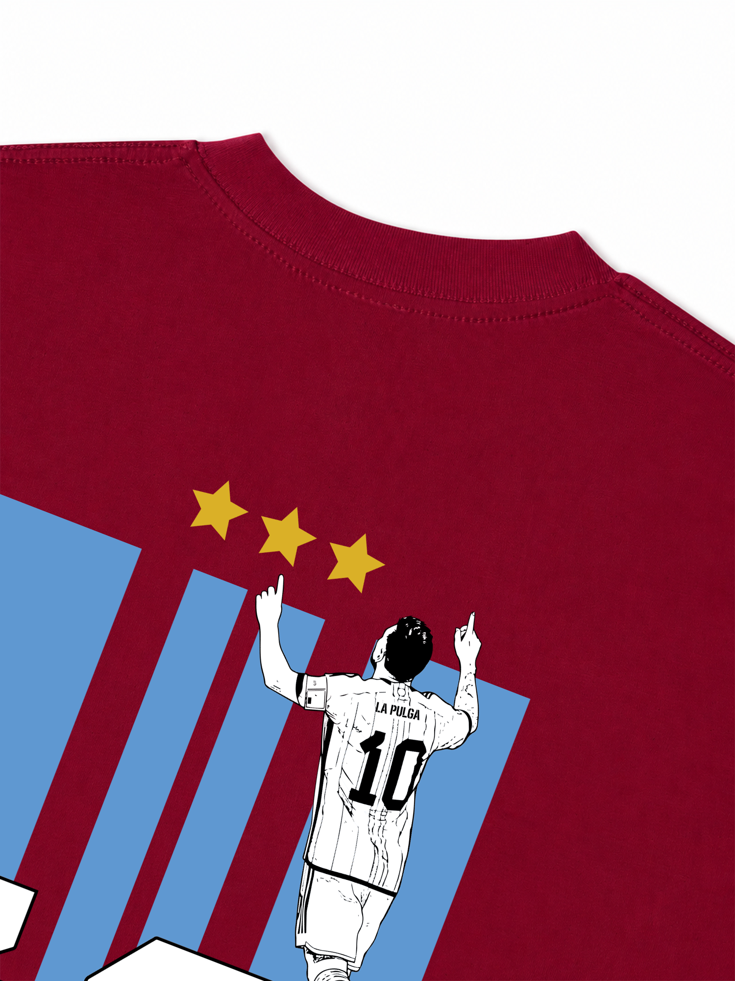 Áo Thun Relaxed Fit Soccer Argentina Số 10