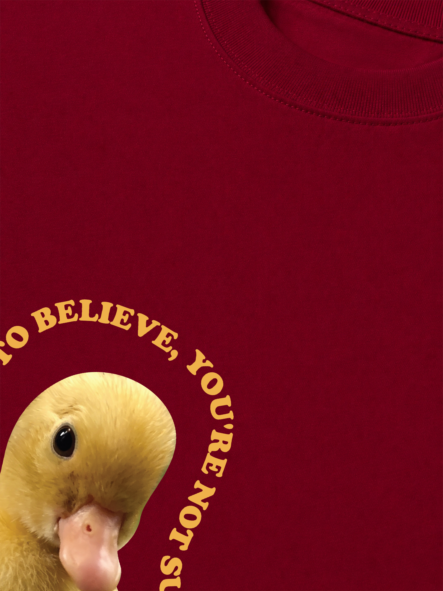 Áo Thun Relaxed Fit Farm Baby Yellow Duck