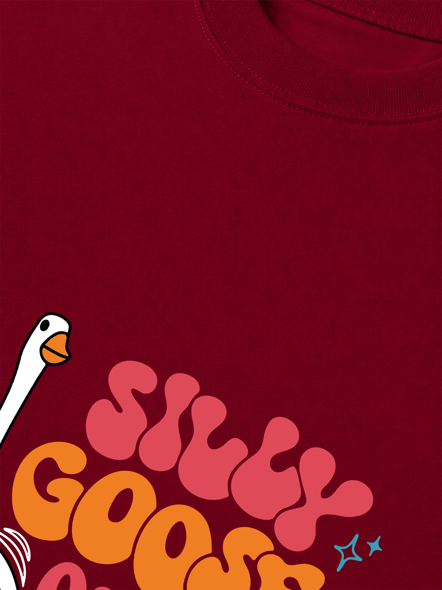 Áo Thun Relaxed Fit Farm Silly Goose On The Loose