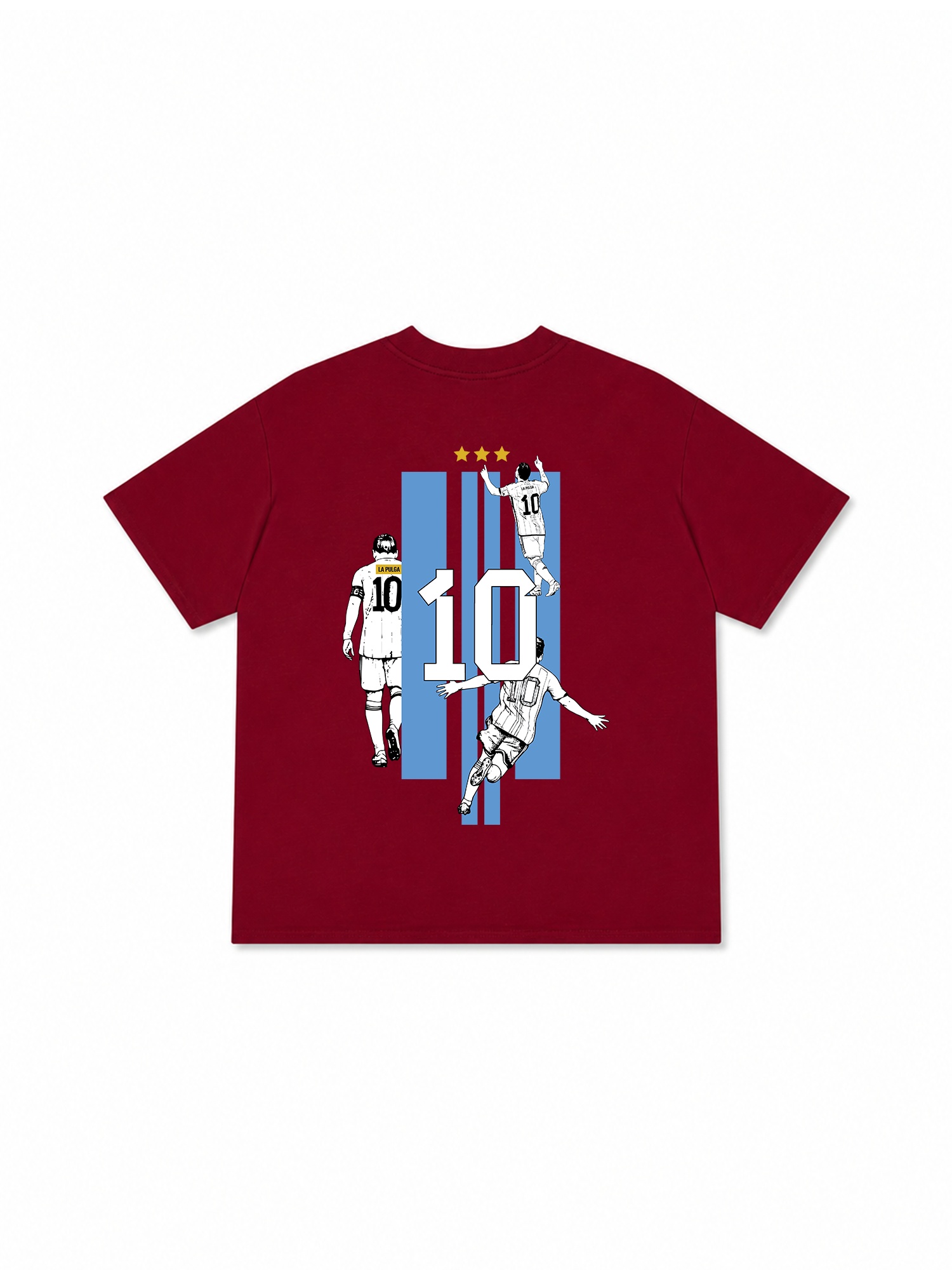 Áo Thun Relaxed Fit Soccer Argentina Số 10