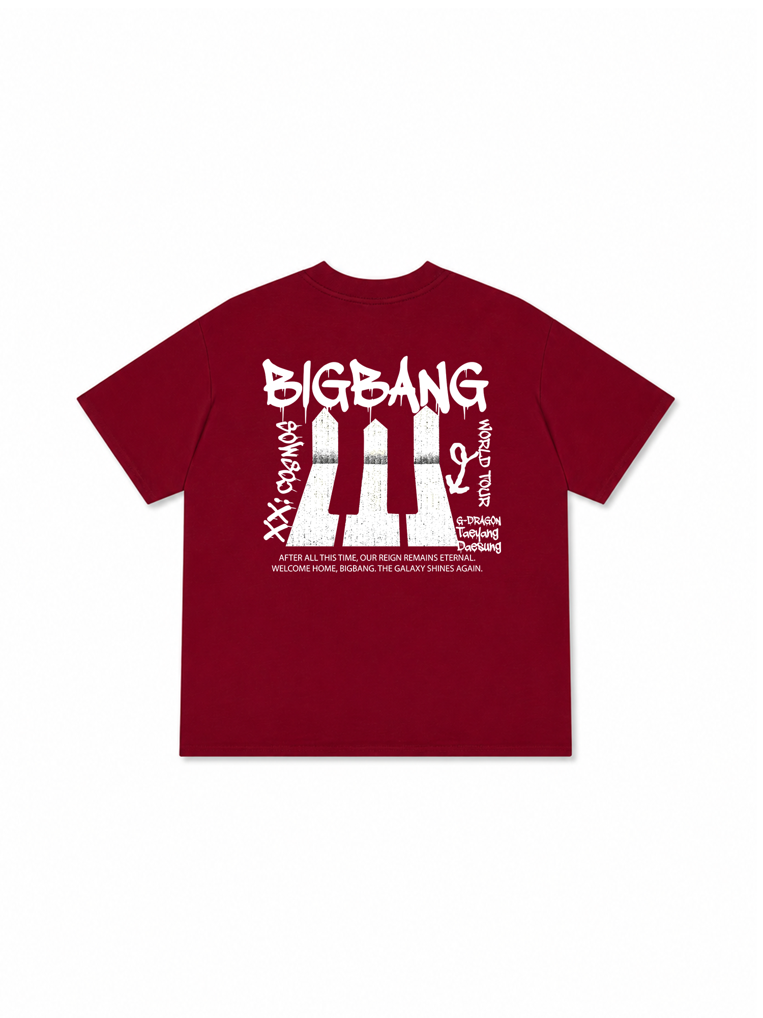 Áo Thun Relaxed Fit Idol Bigbang XX Cosmos