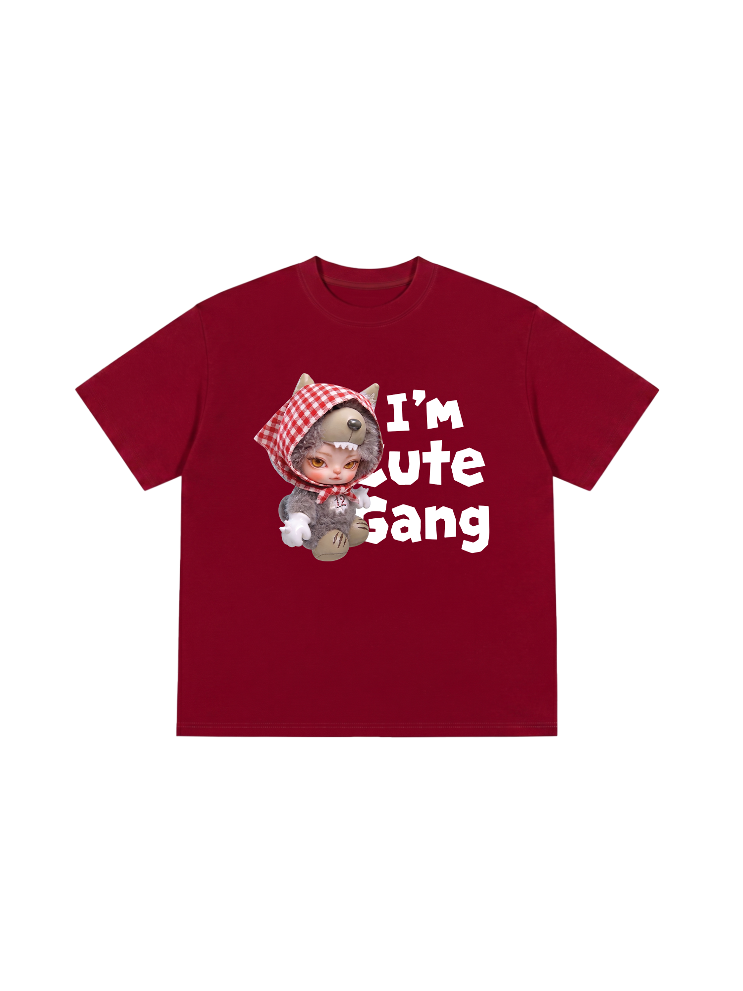 Áo Thun Relaxed Fit Cute Gang I'm Cute