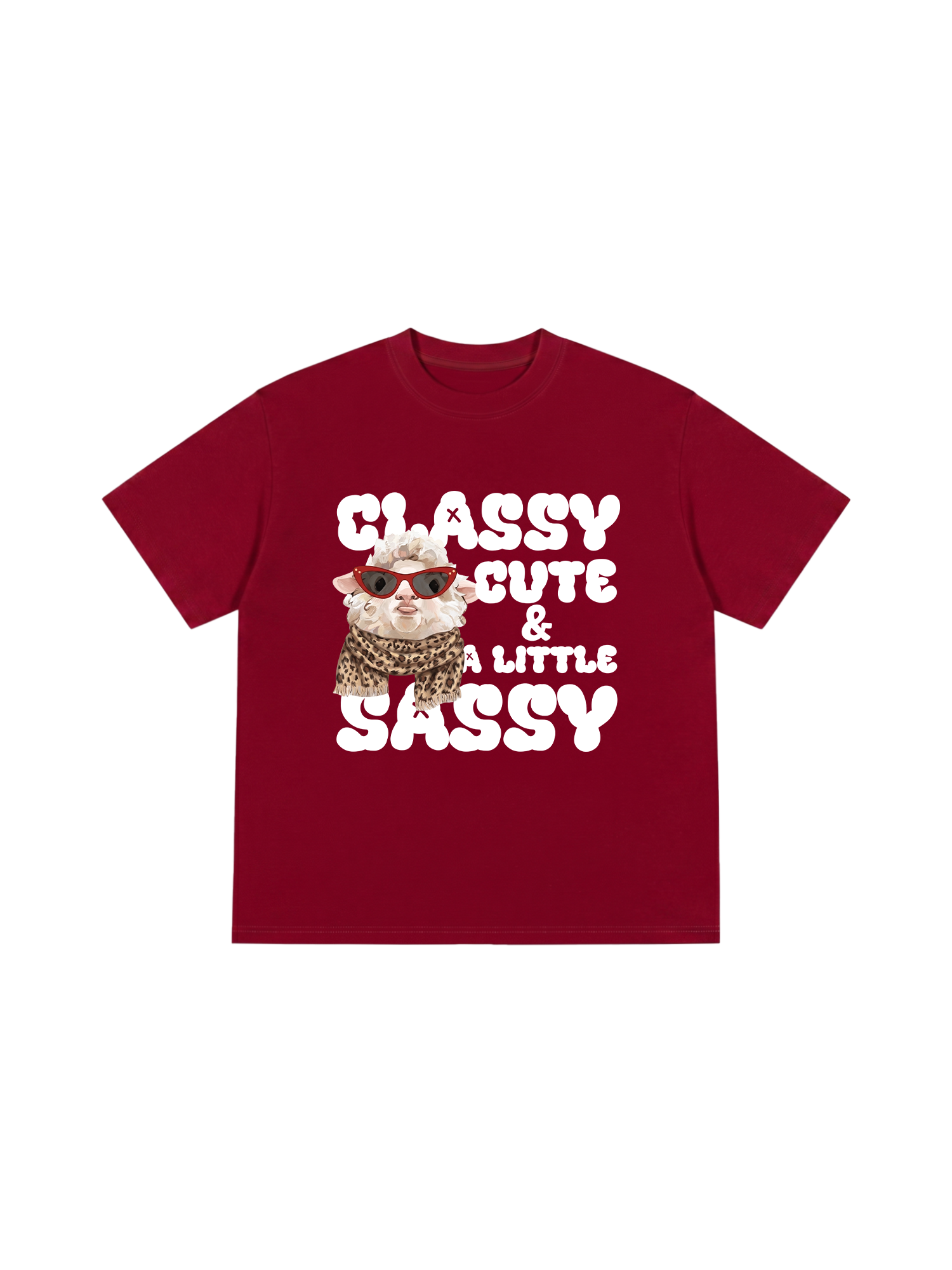 Áo Thun Relaxed Fit Farm Classy, Cute & A Little Sassy