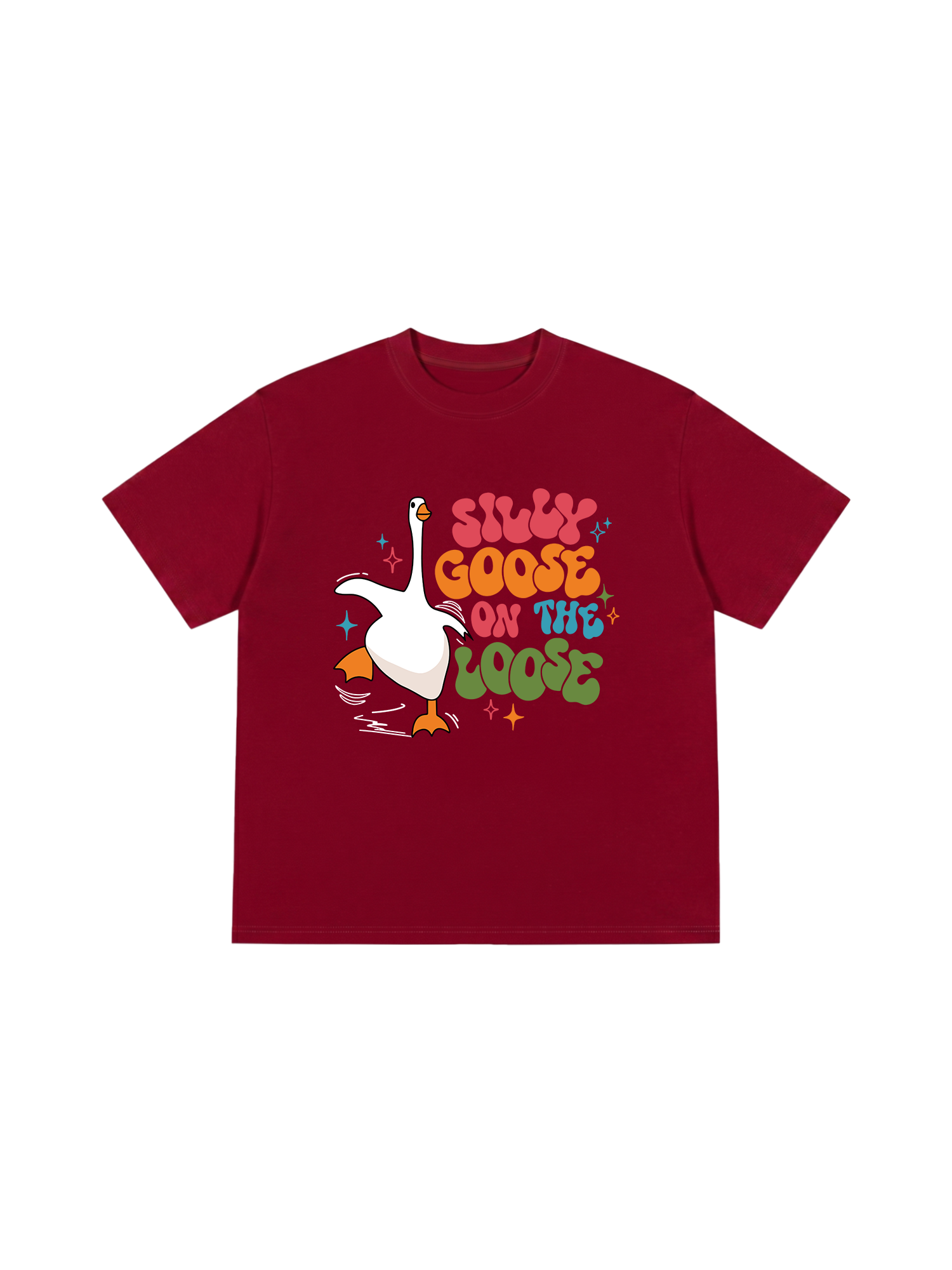 Áo Thun Relaxed Fit Farm Silly Goose On The Loose