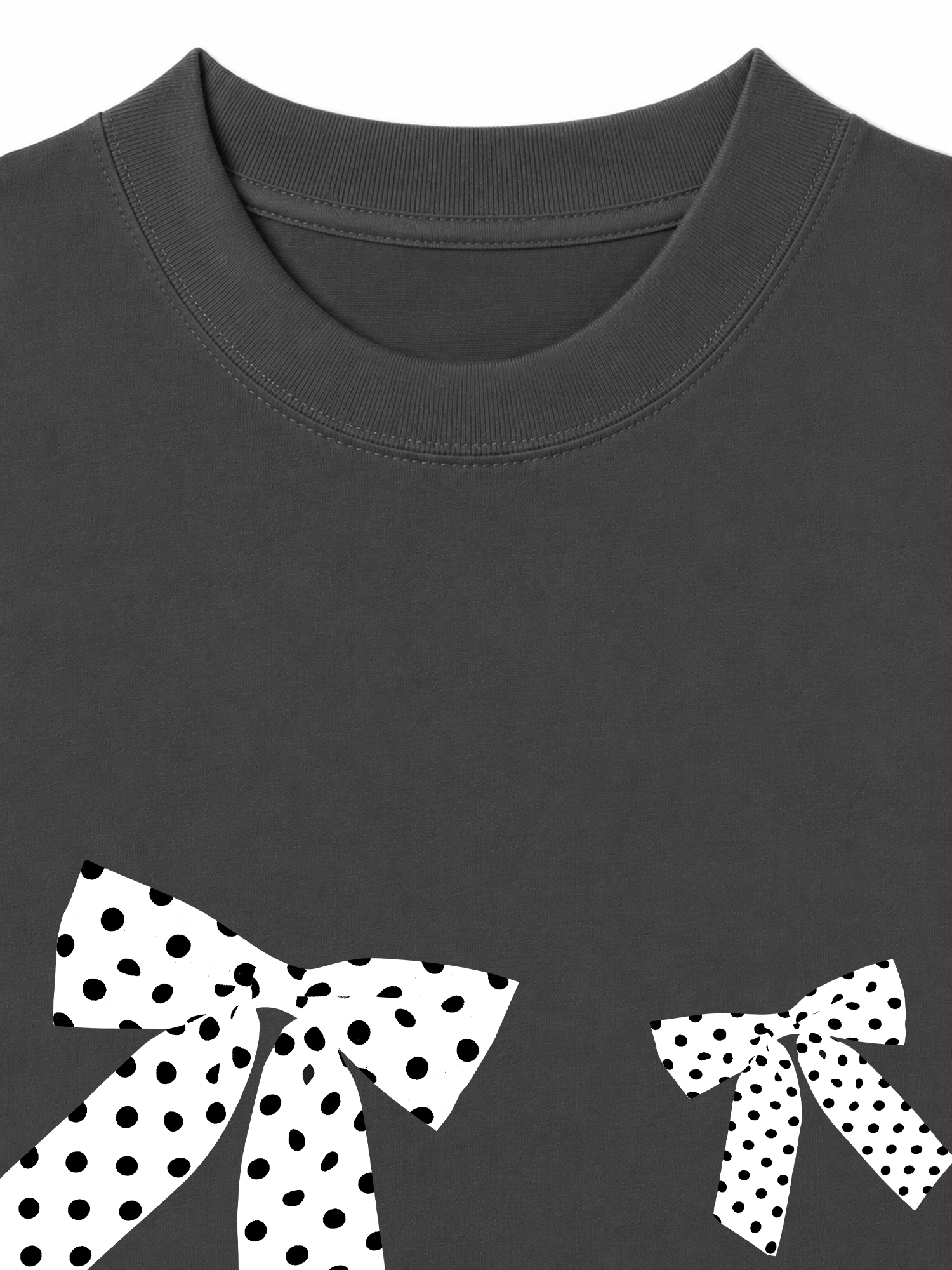 Áo Thun Relaxed Fit Dotty Mood Lovely Bloom Ribbon