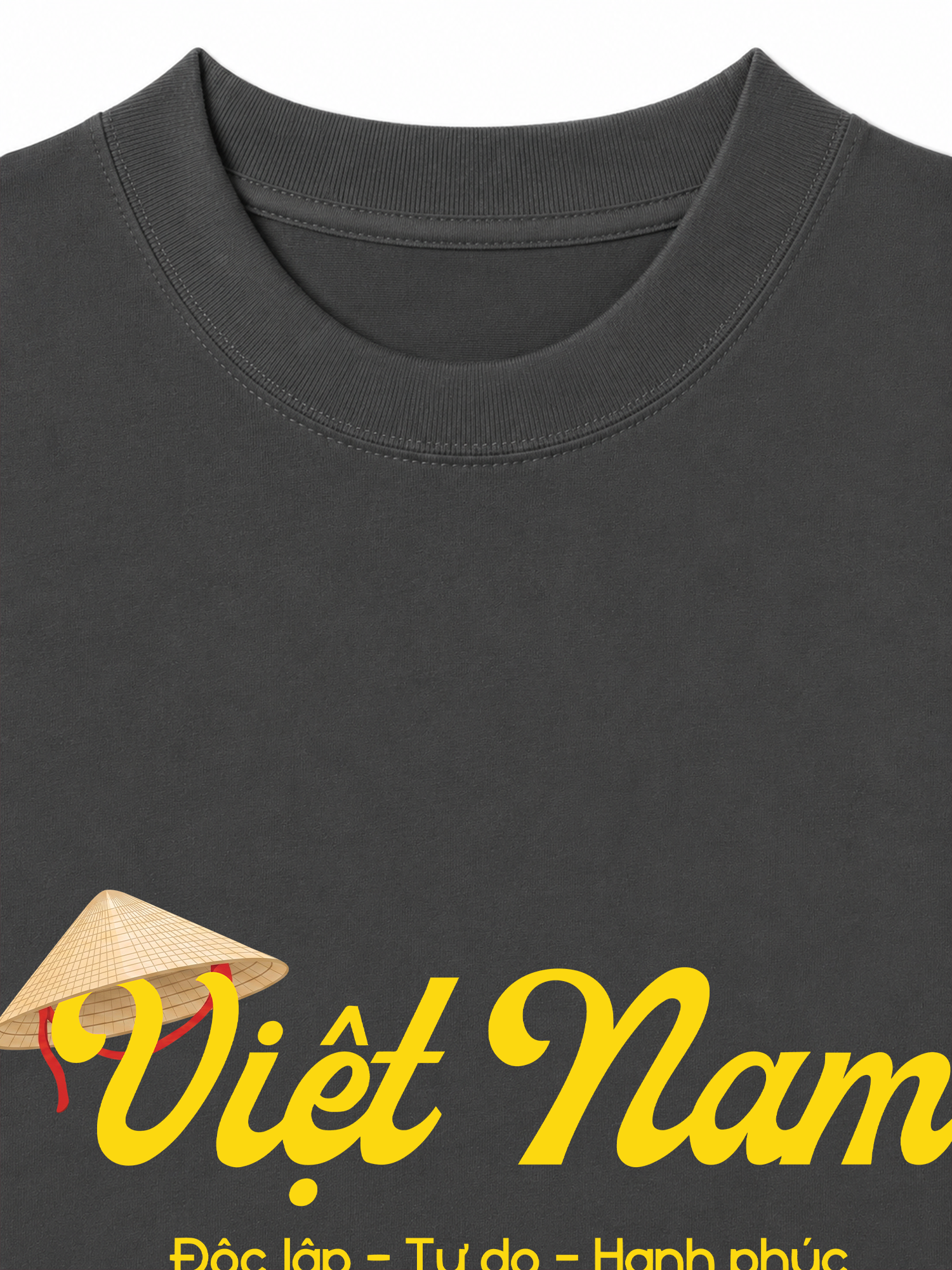 Áo Thun Relaxed Fit Việt Nam Độc Lập Tự Do Hạnh Phúc