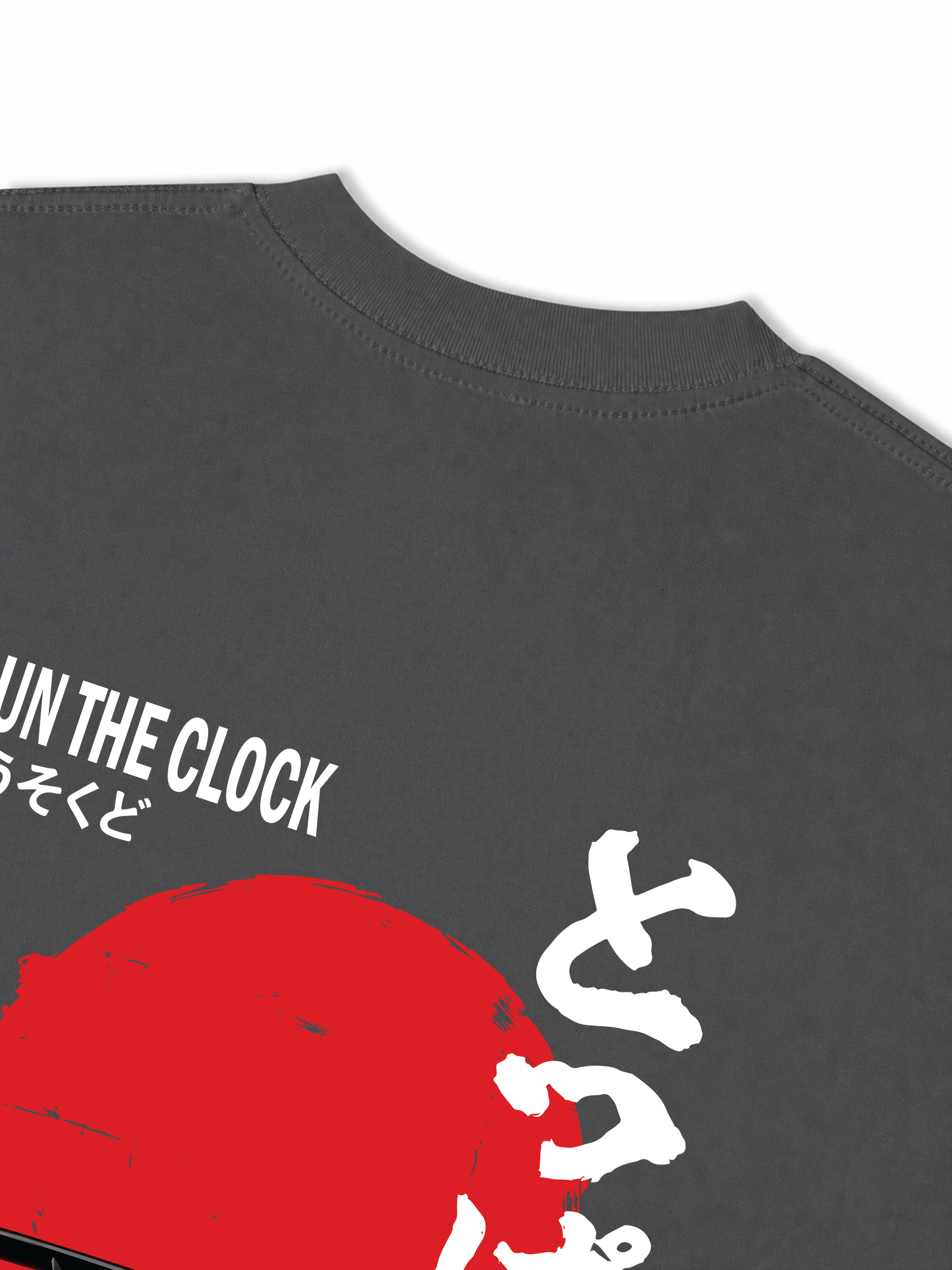 Áo Thun Relaxed Fit JDM Car Outrun The Clock
