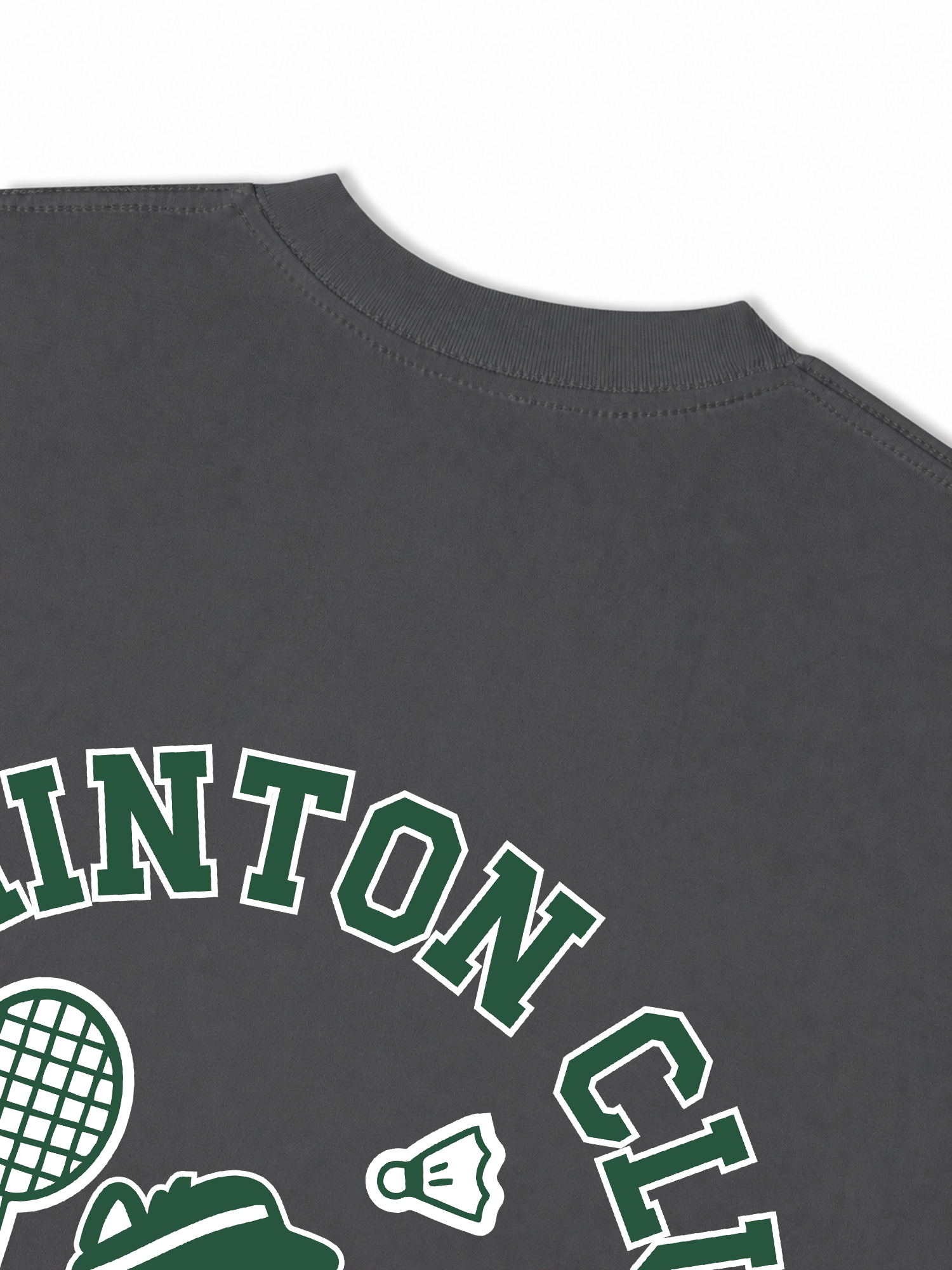 Áo Thun Relaxed Fit Badminton Club Green