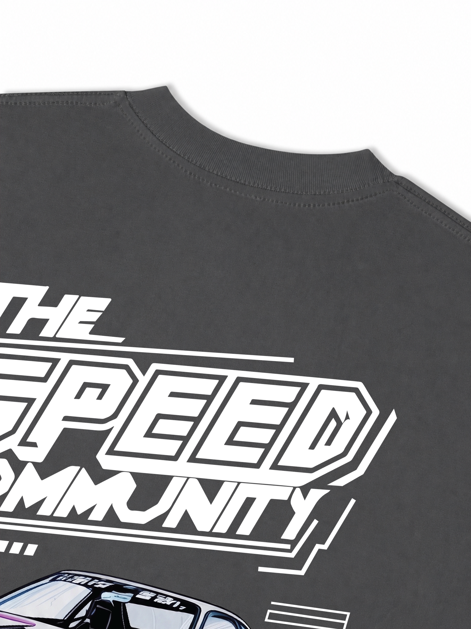 Áo Thun Relaxed Fit JDM Car Speed Community Cyber Tuner