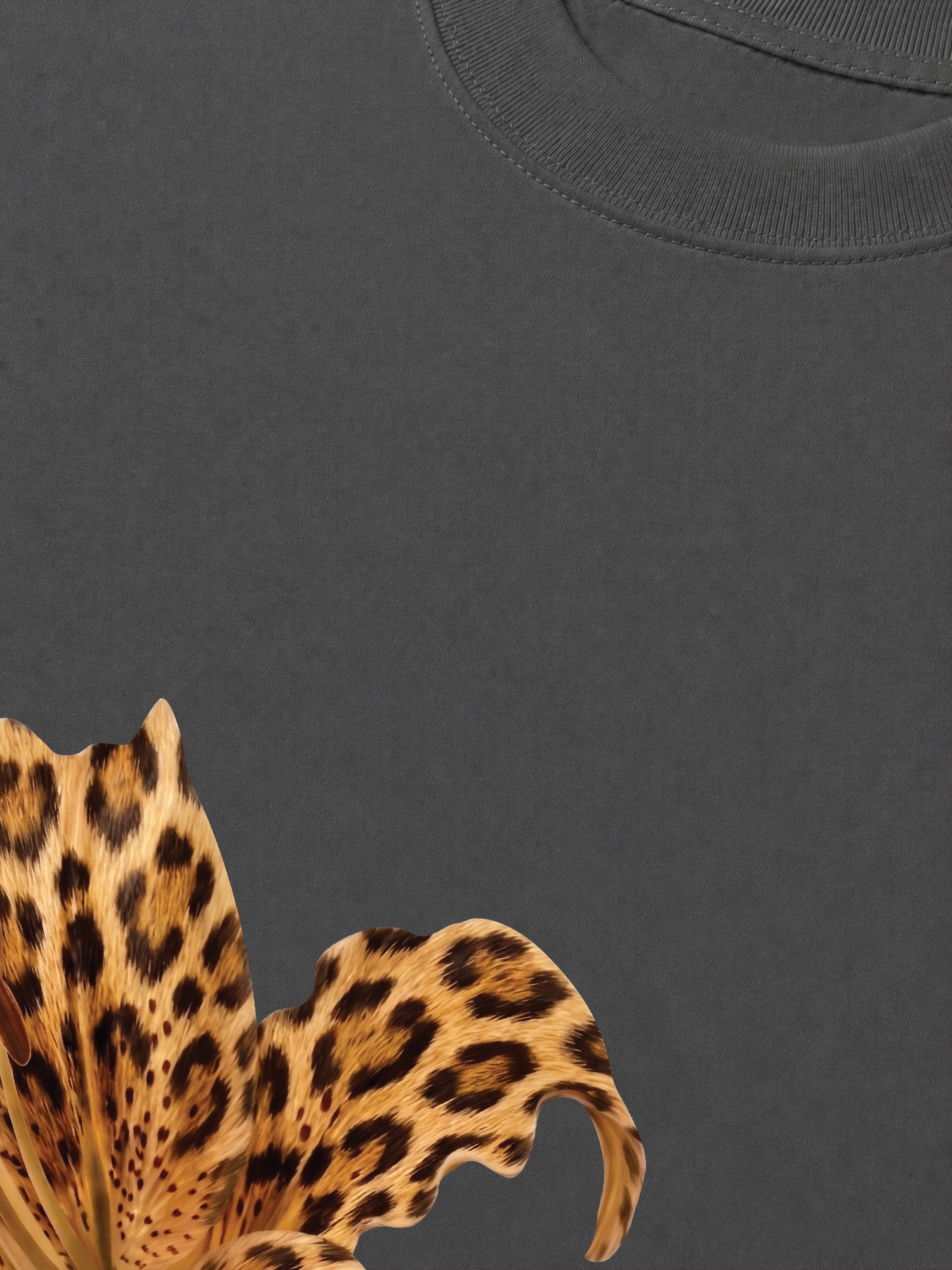 Áo Thun Relaxed Fit Urban Leopard Flower