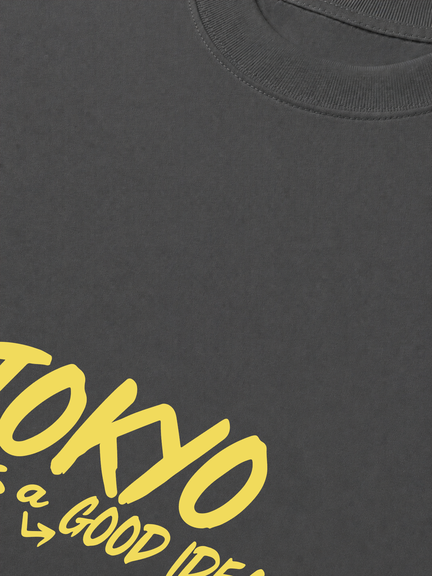 Áo Thun Relaxed Fit Cotton Tokyo Always Is A Good Idea