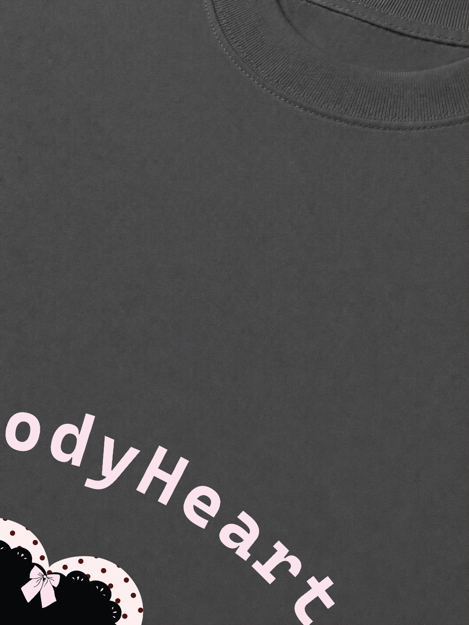 Áo Thun Relaxed Fit Dotty Mood Cherry Diary